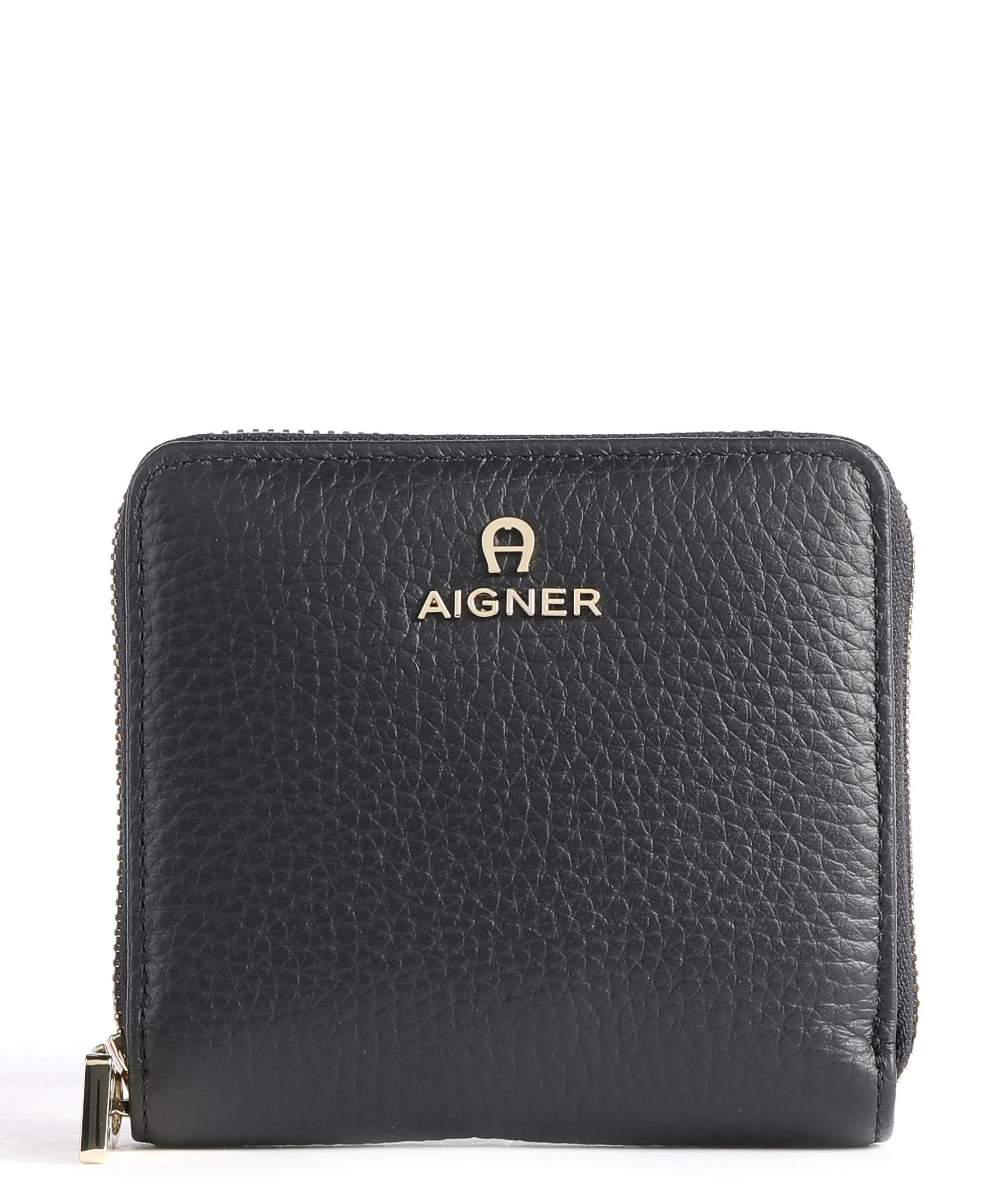  Aigner Ivy Portafoglio pelle di vacchetta grana blu scuro  