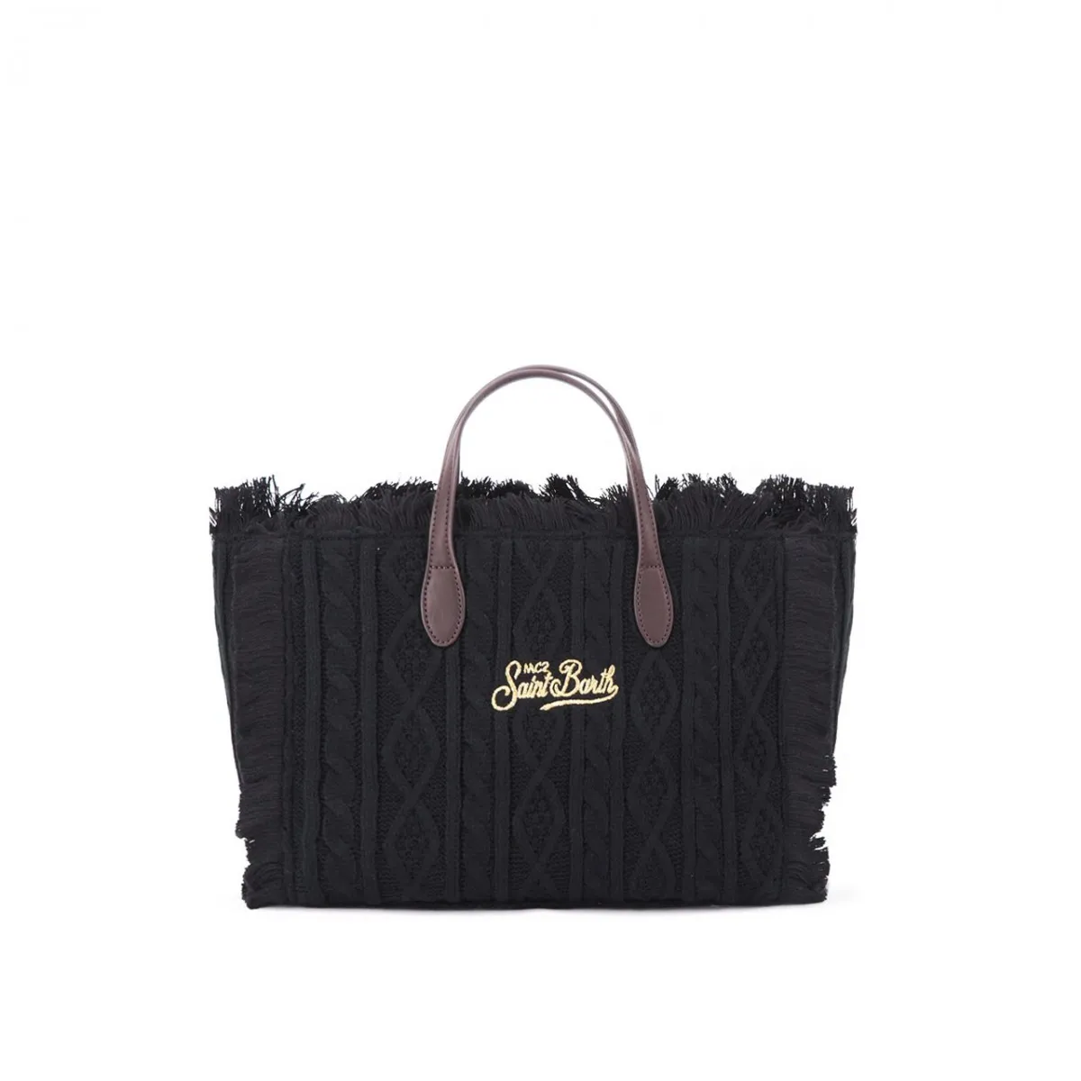 Borsa Colette Tricot Champagne & Montagne, Nero