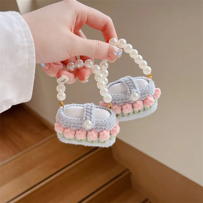 Borsettina protettiva Tulip Pearl Bag per auricolari Airpods