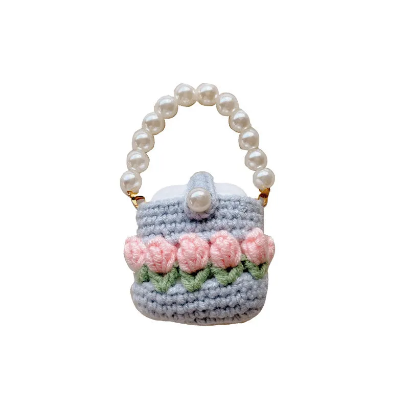 Borsettina protettiva Tulip Pearl Bag per auricolari Airpods
