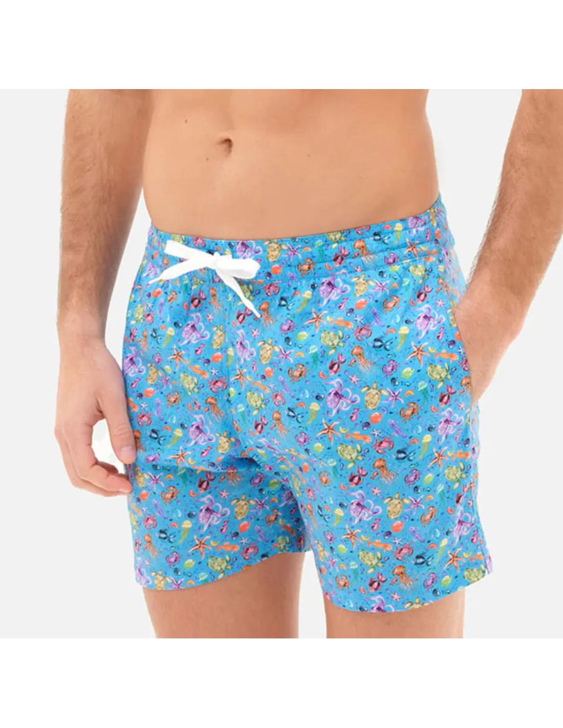 Boxer Mare Pesciolino Rosso - Ocean Uomo