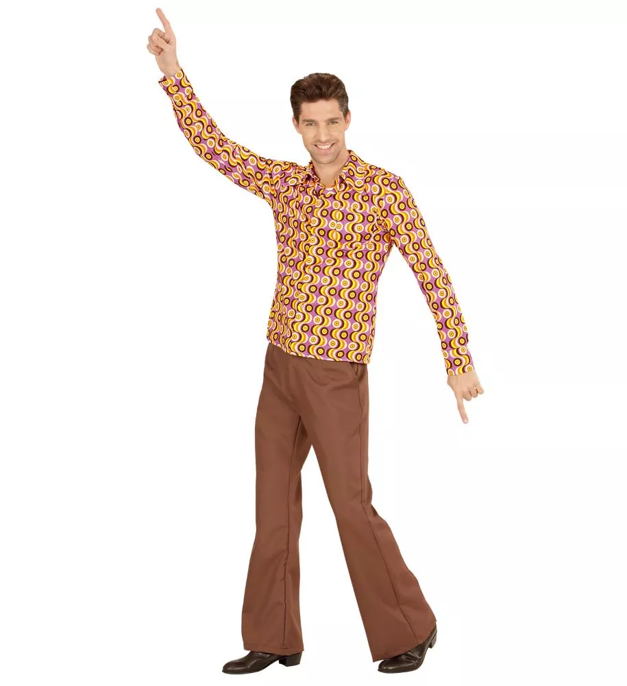 Camicia hippie Johnny per uomo