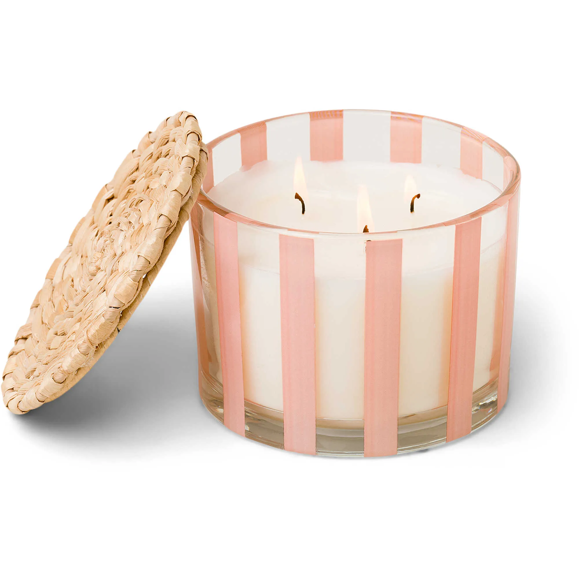 Candela Paddywax Media Al Fresco colore Rosa