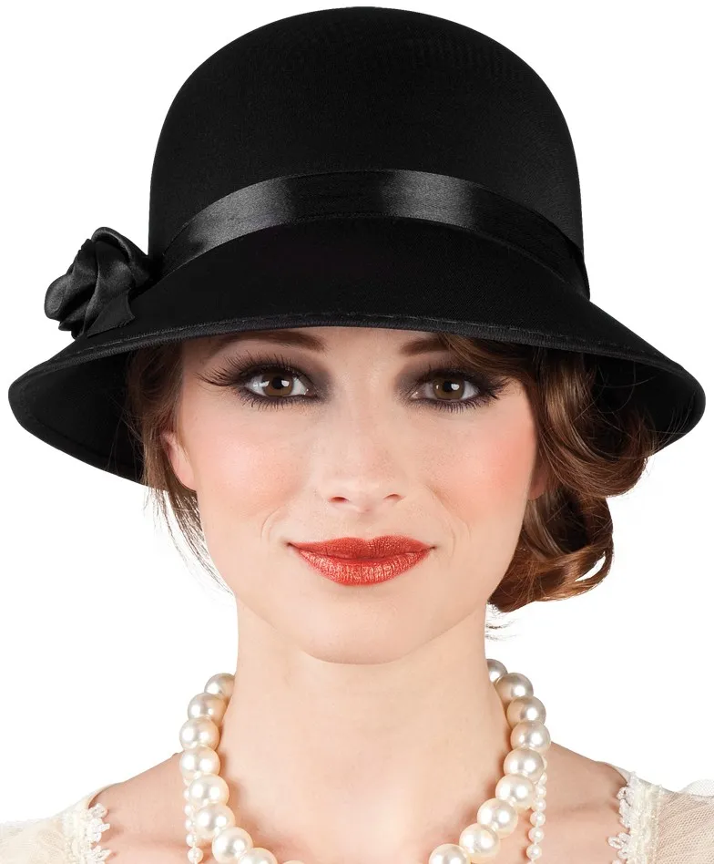 Cappello Charleston anni '20 da donna