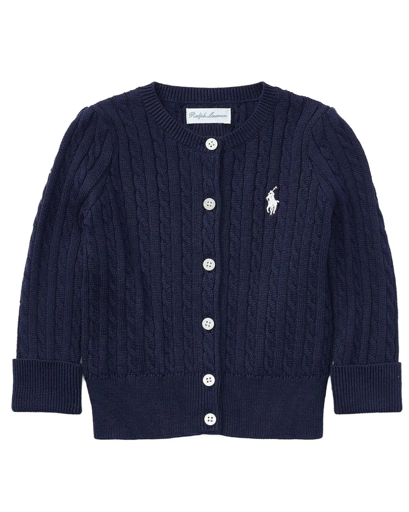 Cardigan con trecce Ralph Lauren A/I 2024