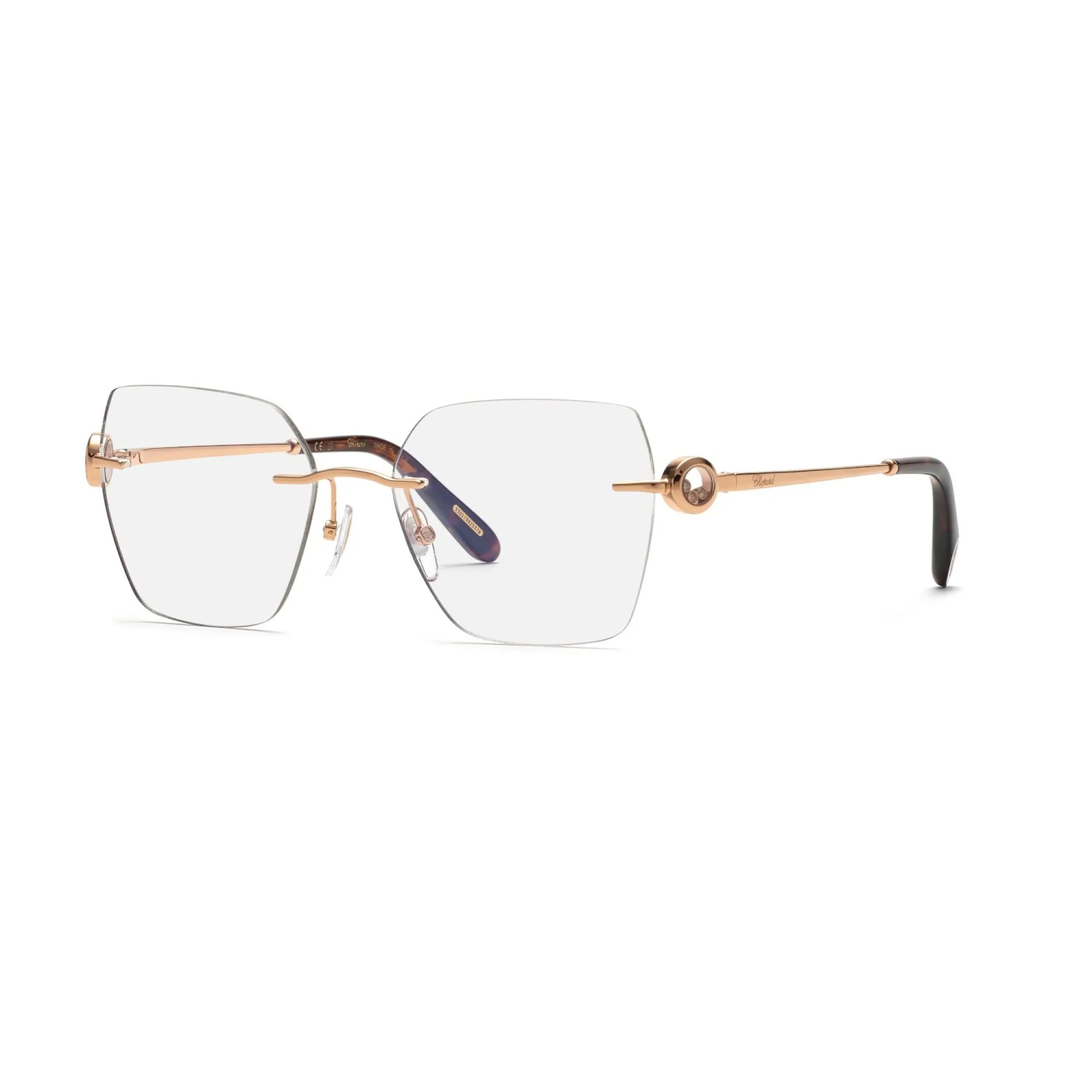   Chopard VCHL26S - 08FC Oro Rame Lucido | Occhiale Da Vista Donna 