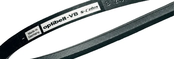 Cinghia di trasmissione OPTIBELT serie VB S=C Plus, sezione A/13, 2468mm x 13mm, in Gomma