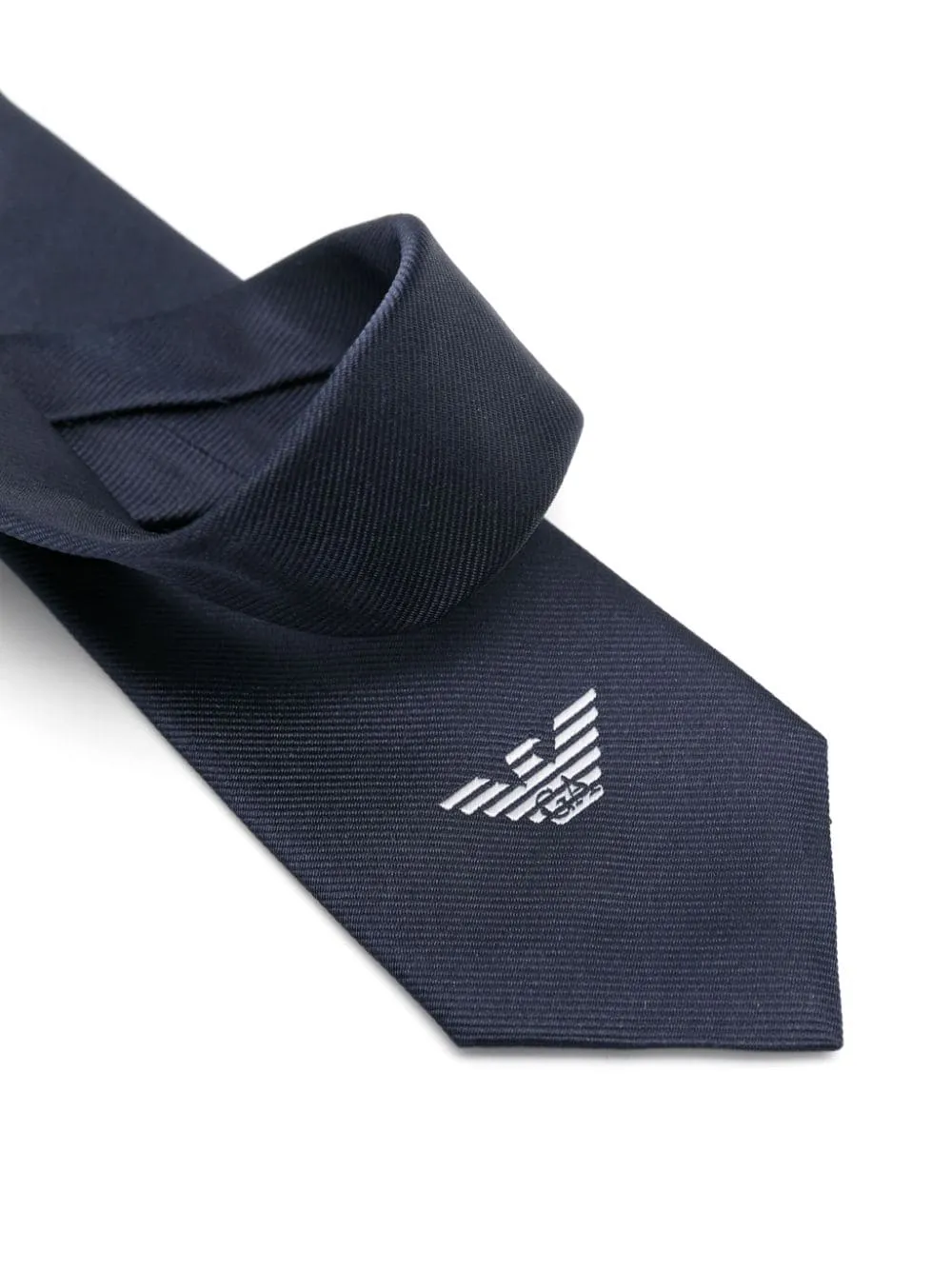 Cravatta con logo  jacquard Armani P/E 2024