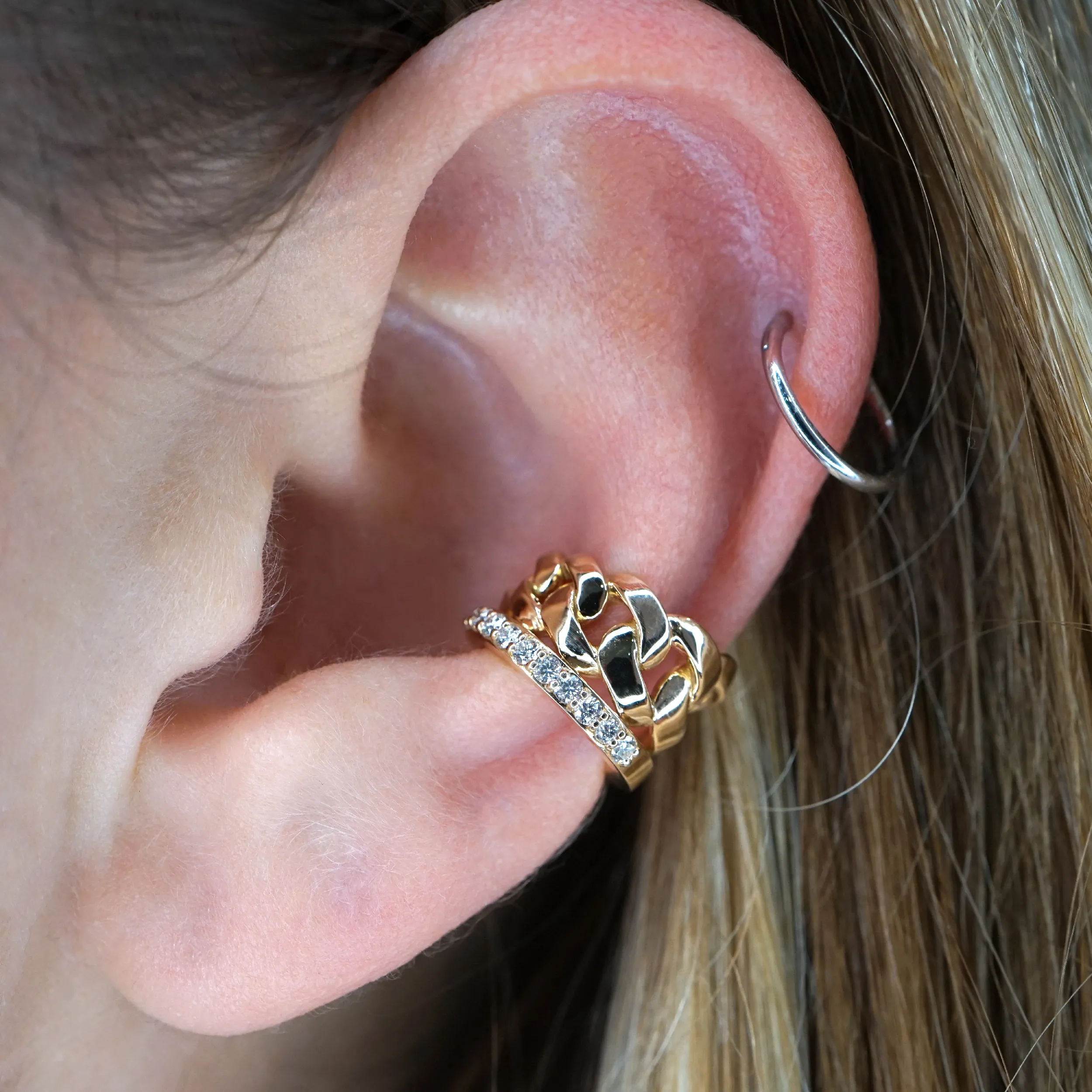 CRIVELLI – Earcuff Groumette
