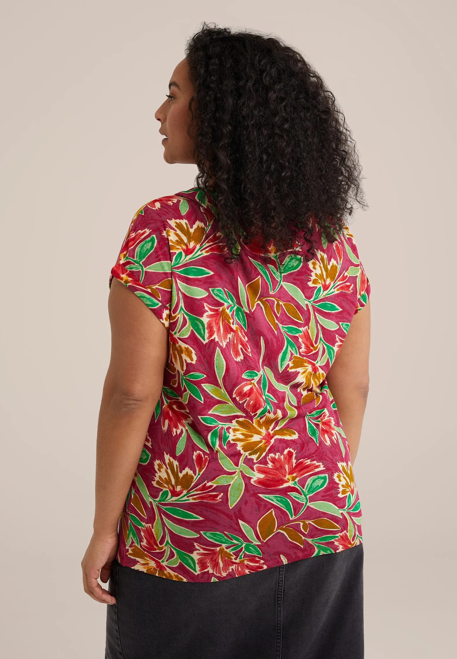 CURVE - T-shirt con stampa
