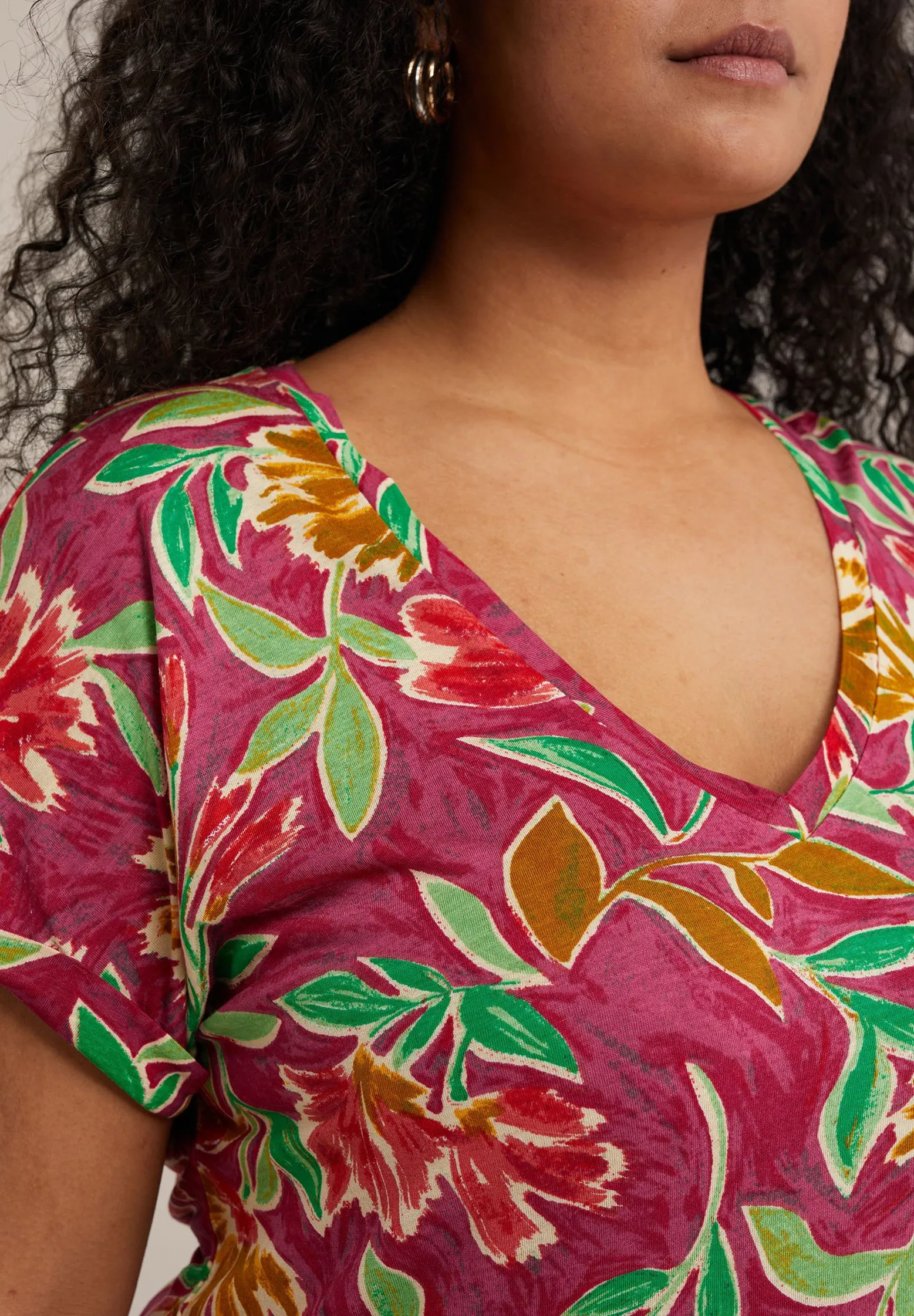 CURVE - T-shirt con stampa