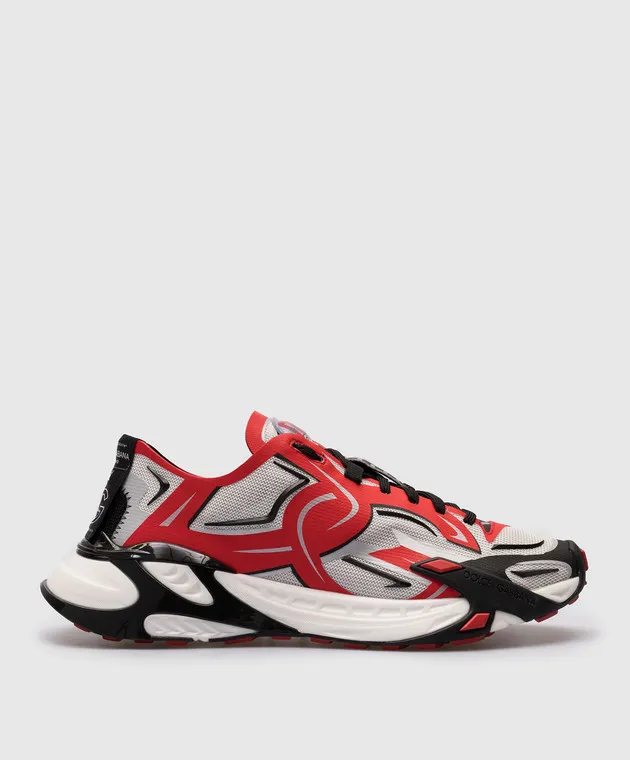 Dolce&Gabbana Scarpe da ginnastica rosse veloci CS2175AH405