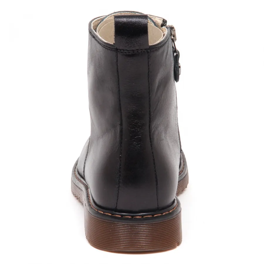 E1458 anfibio bimba nero TWIN-SET SIMONA BARBIERI scarpe boot kid girl