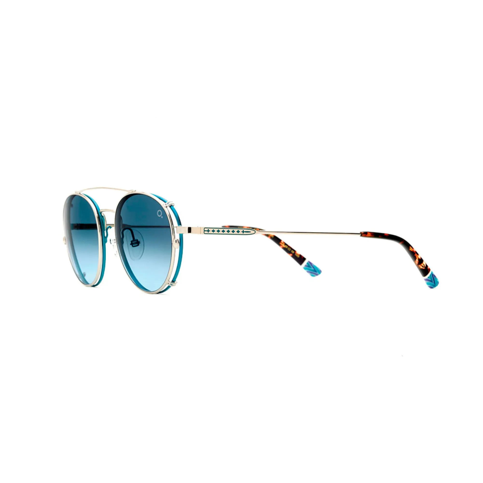   Etnia Barcelona LE MARAIS CLIP-ON - SLBL Blu Argento | Occhiale Da Sole Unisex 