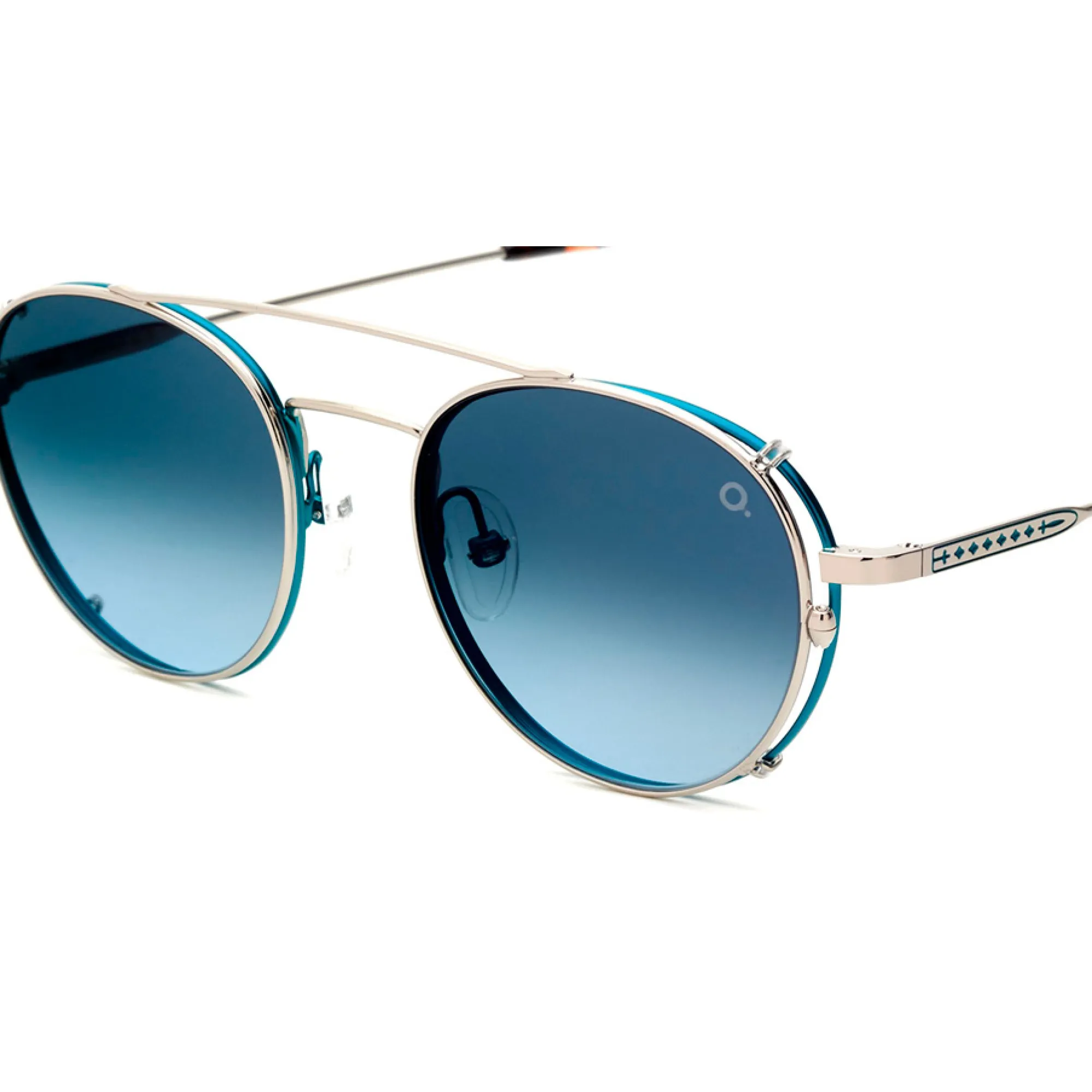   Etnia Barcelona LE MARAIS CLIP-ON - SLBL Blu Argento | Occhiale Da Sole Unisex 