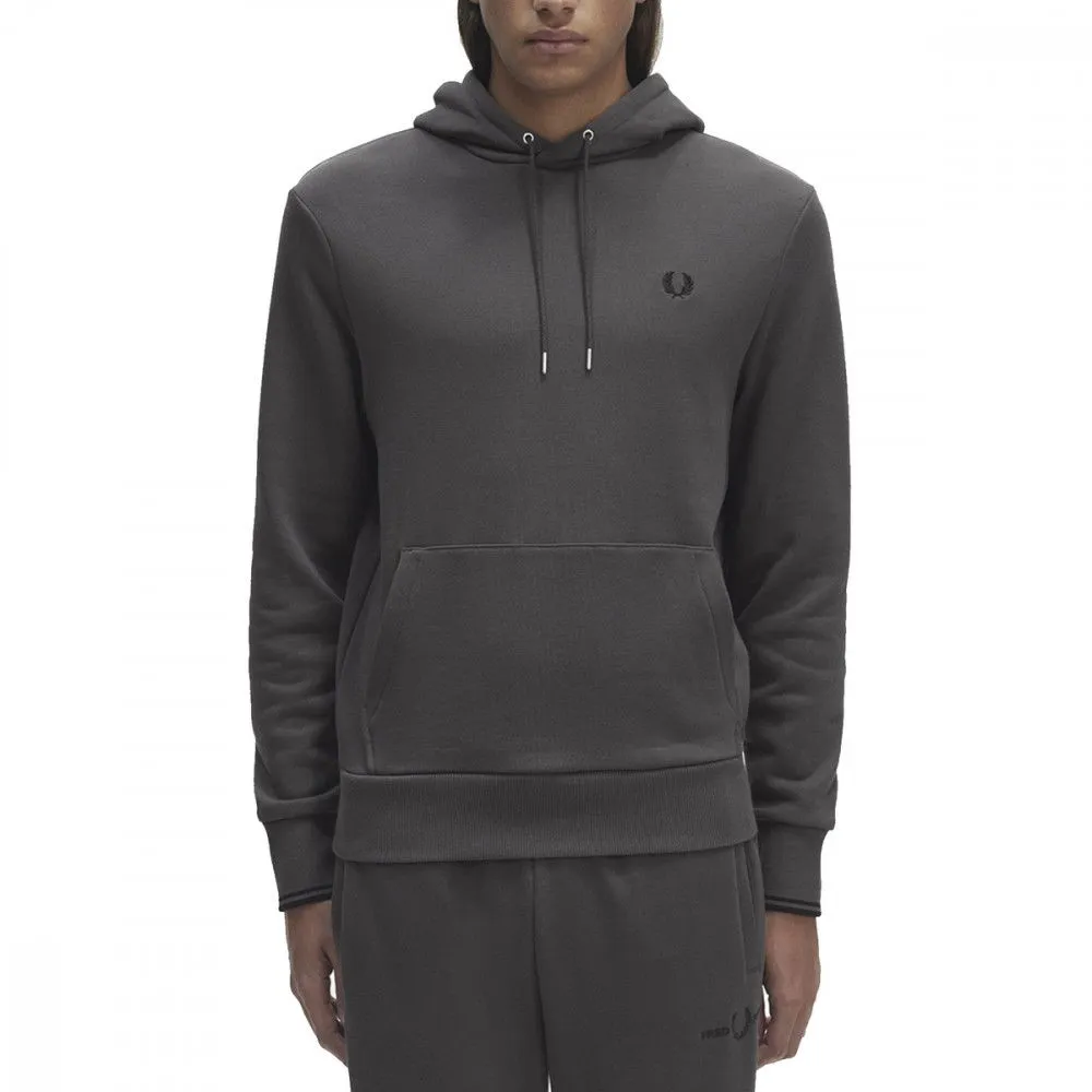FRED PERRY FELPA CON CAPPUCCIO LOGO