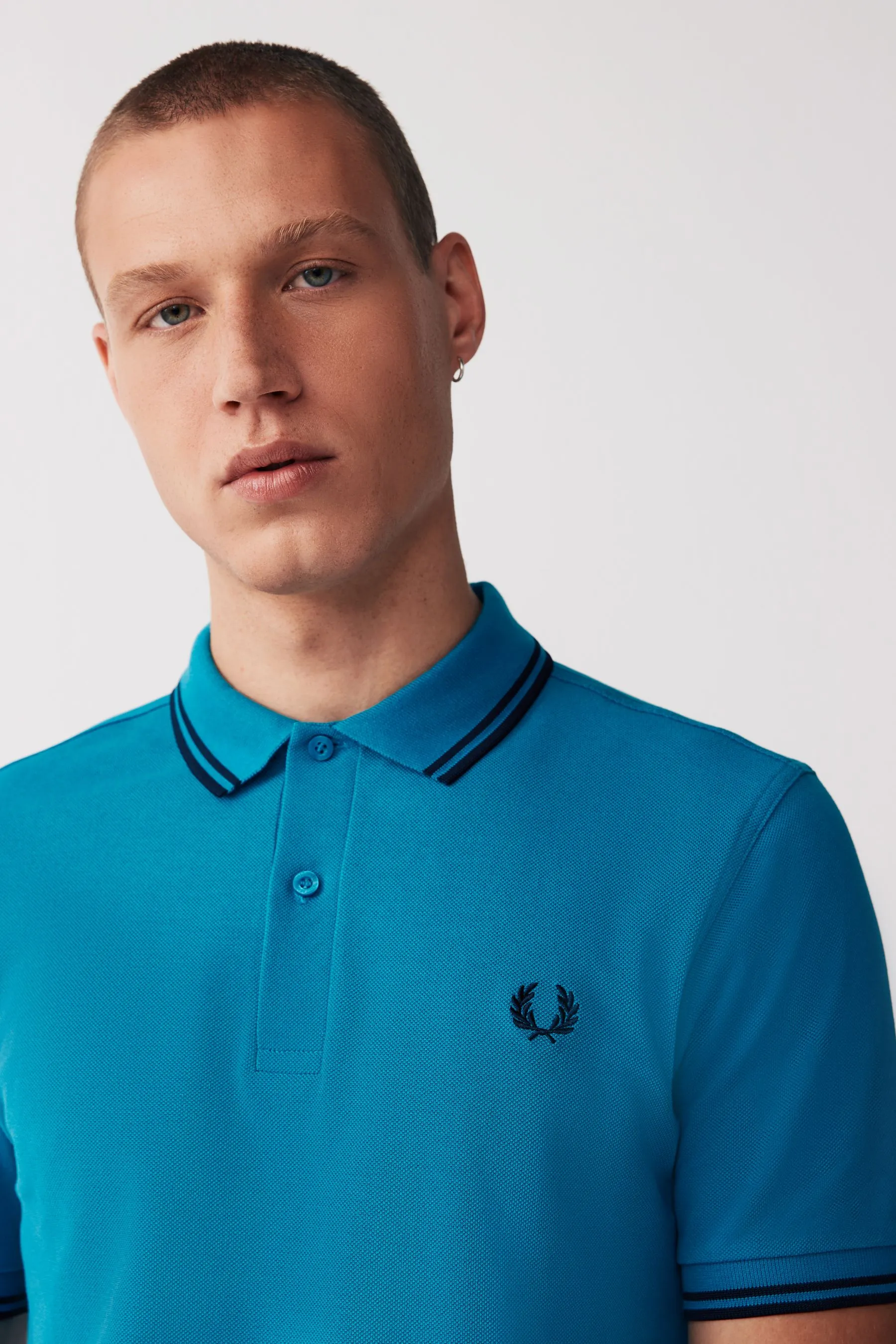 Fred Perry Polo Uomo Twin Tipped    