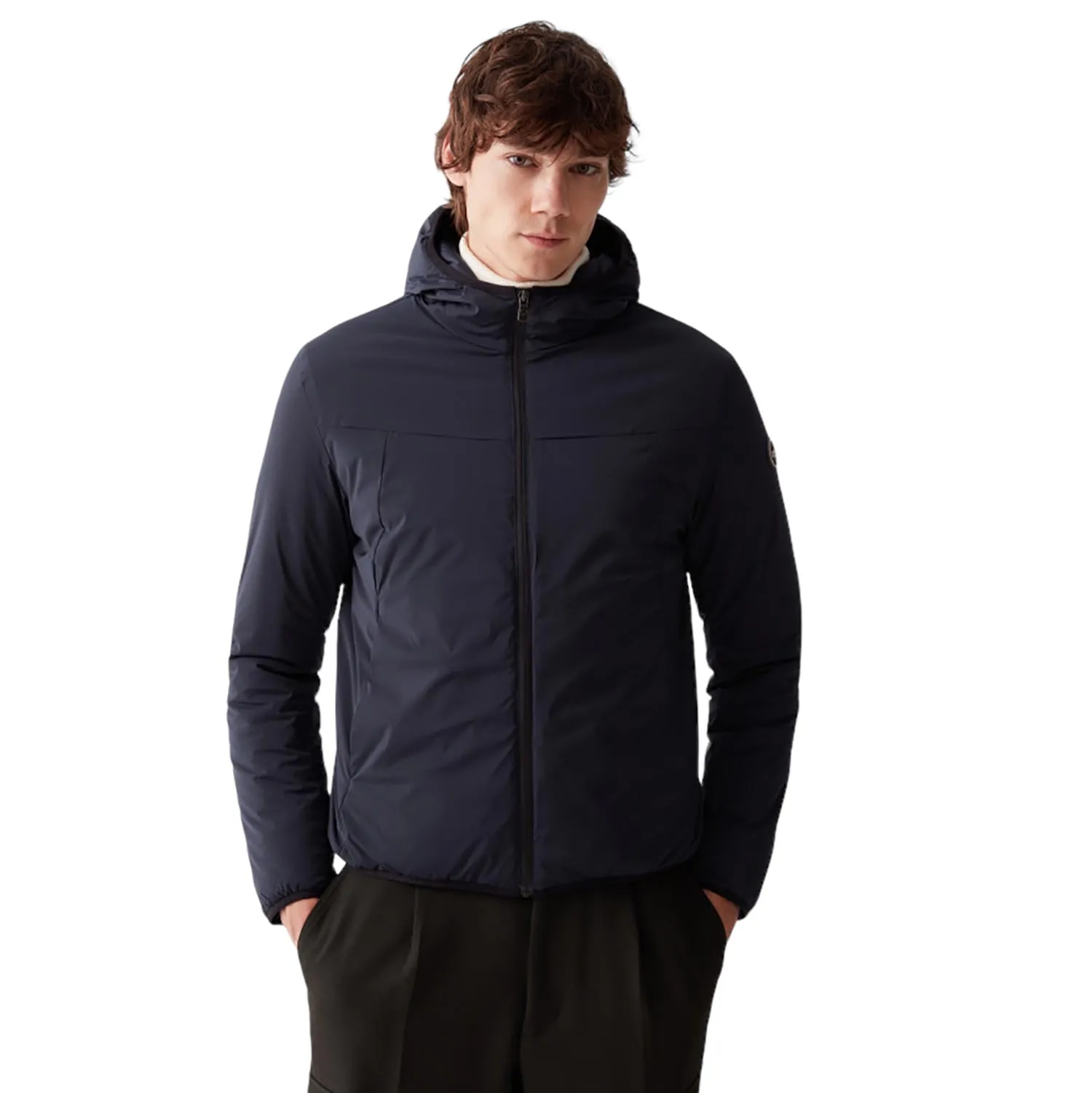 GIACCA IN OVATTA IN TESSUTO STRETCH