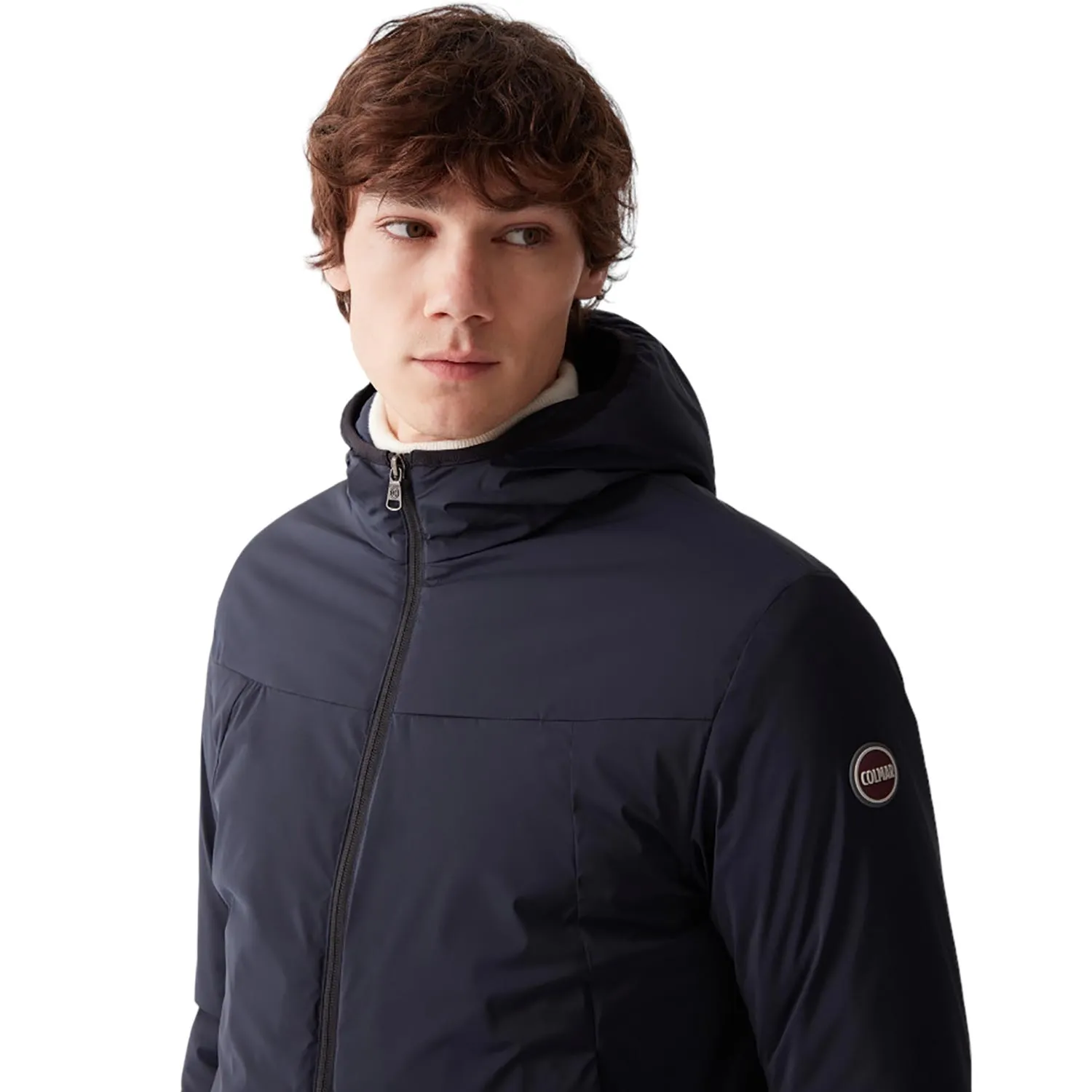 GIACCA IN OVATTA IN TESSUTO STRETCH
