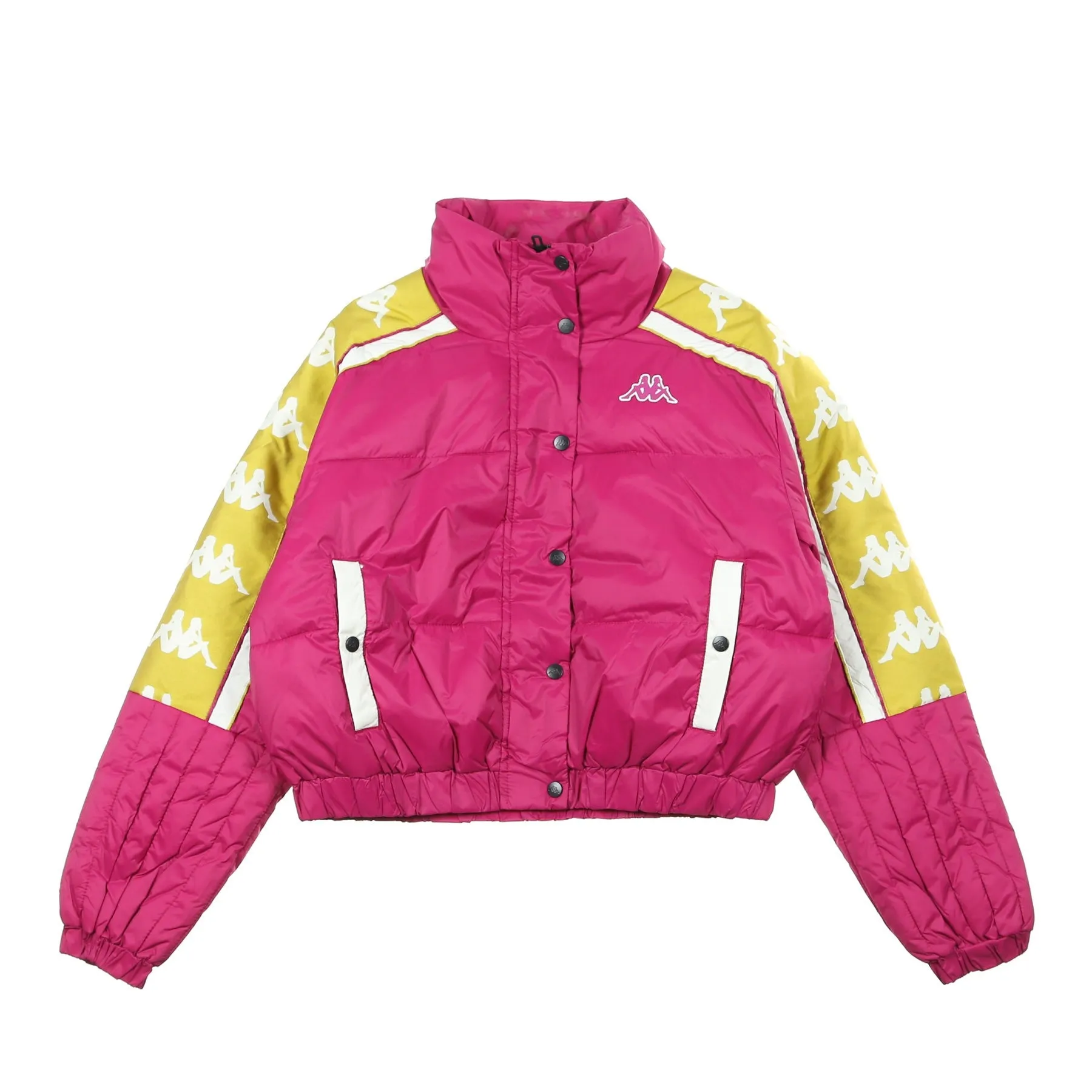 Giubbotto Corto Donna Banda 10 Alyson Red Cerise/white/gold