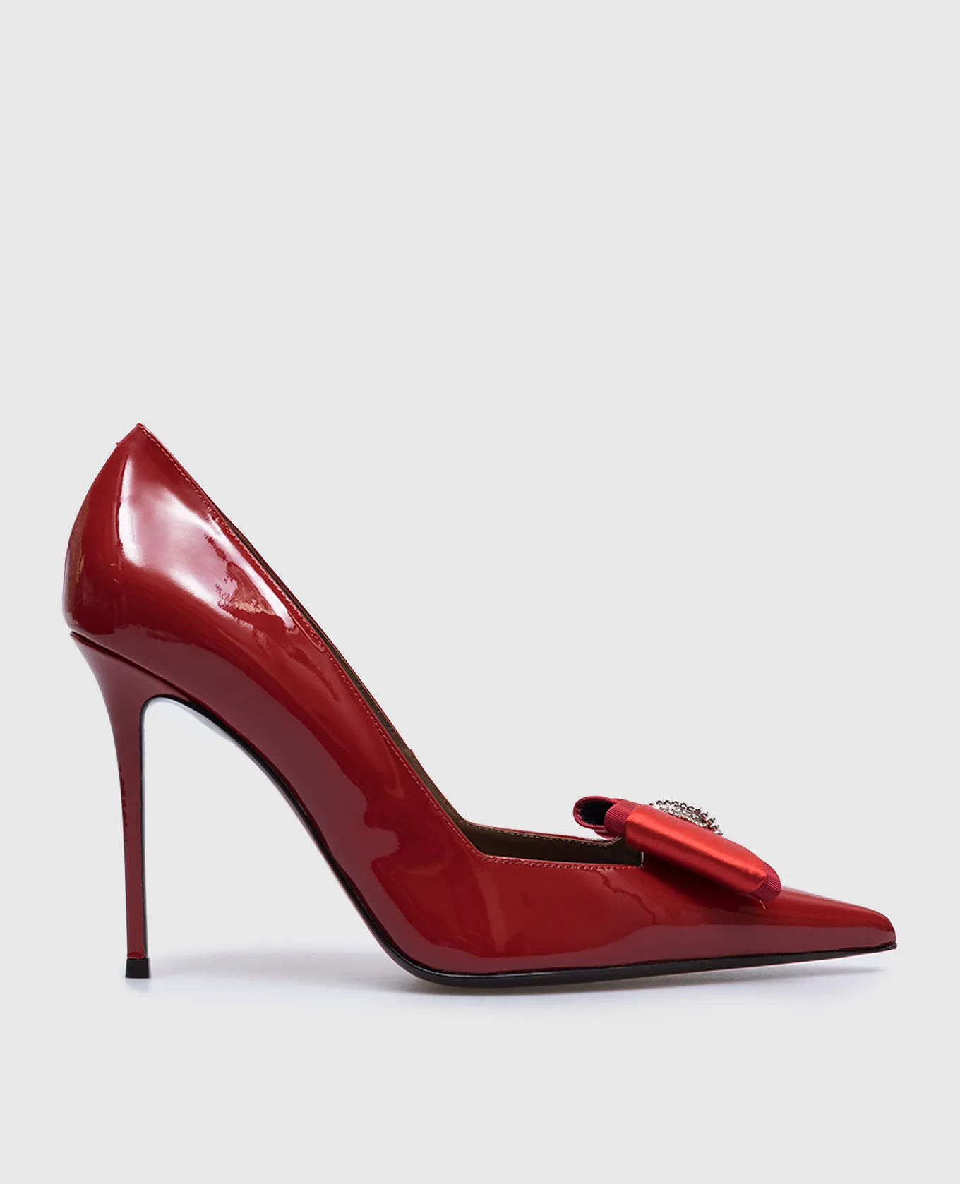 Giuseppe Zanotti Scarpe Raquel in vernice rossa con fiocco I460026