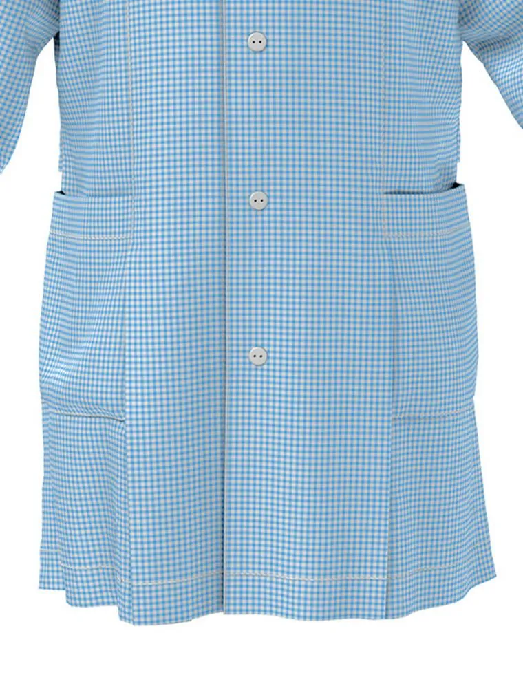Grembiule Asilo Siggi - Azzurro Bianco