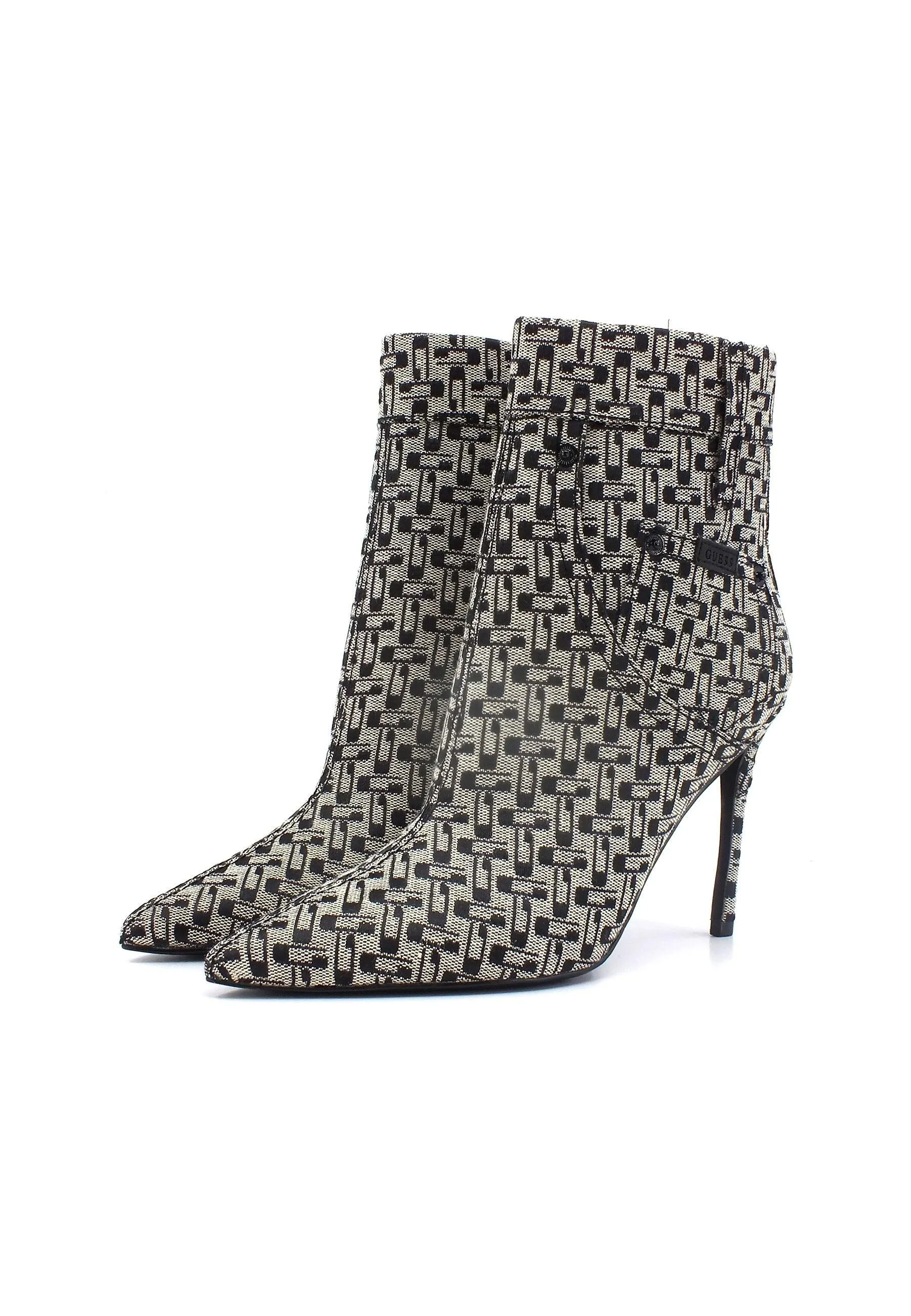 GUESS Stivaletto Tronchetto Donna Fantasia Black FL7AN2FAL10