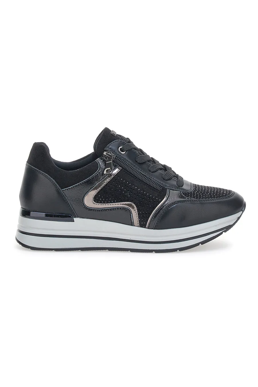   INBLU Sneakers Platform Inblu 1308 IN Nera