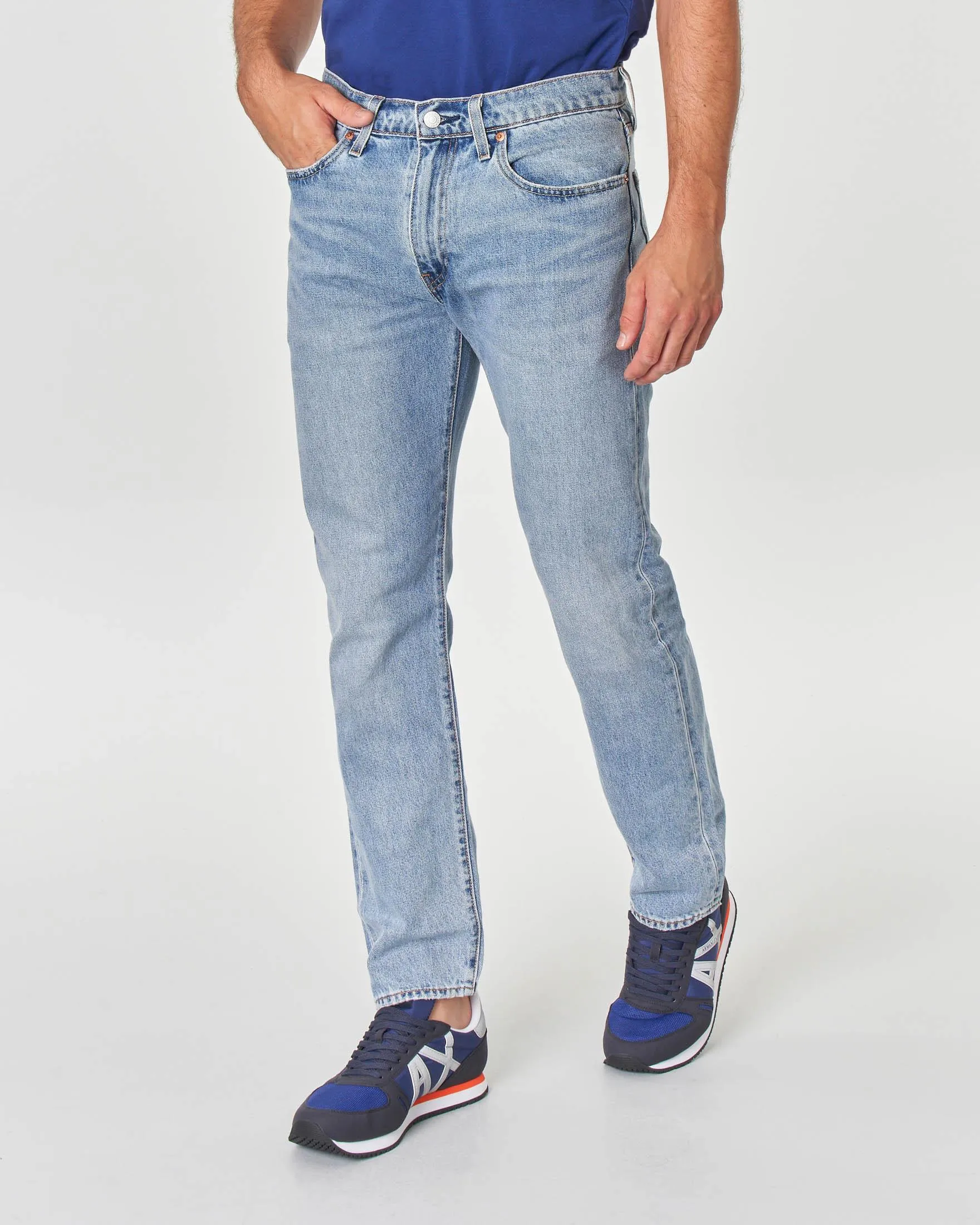 Jeans 502 regular lavaggio chiaro super stone washed