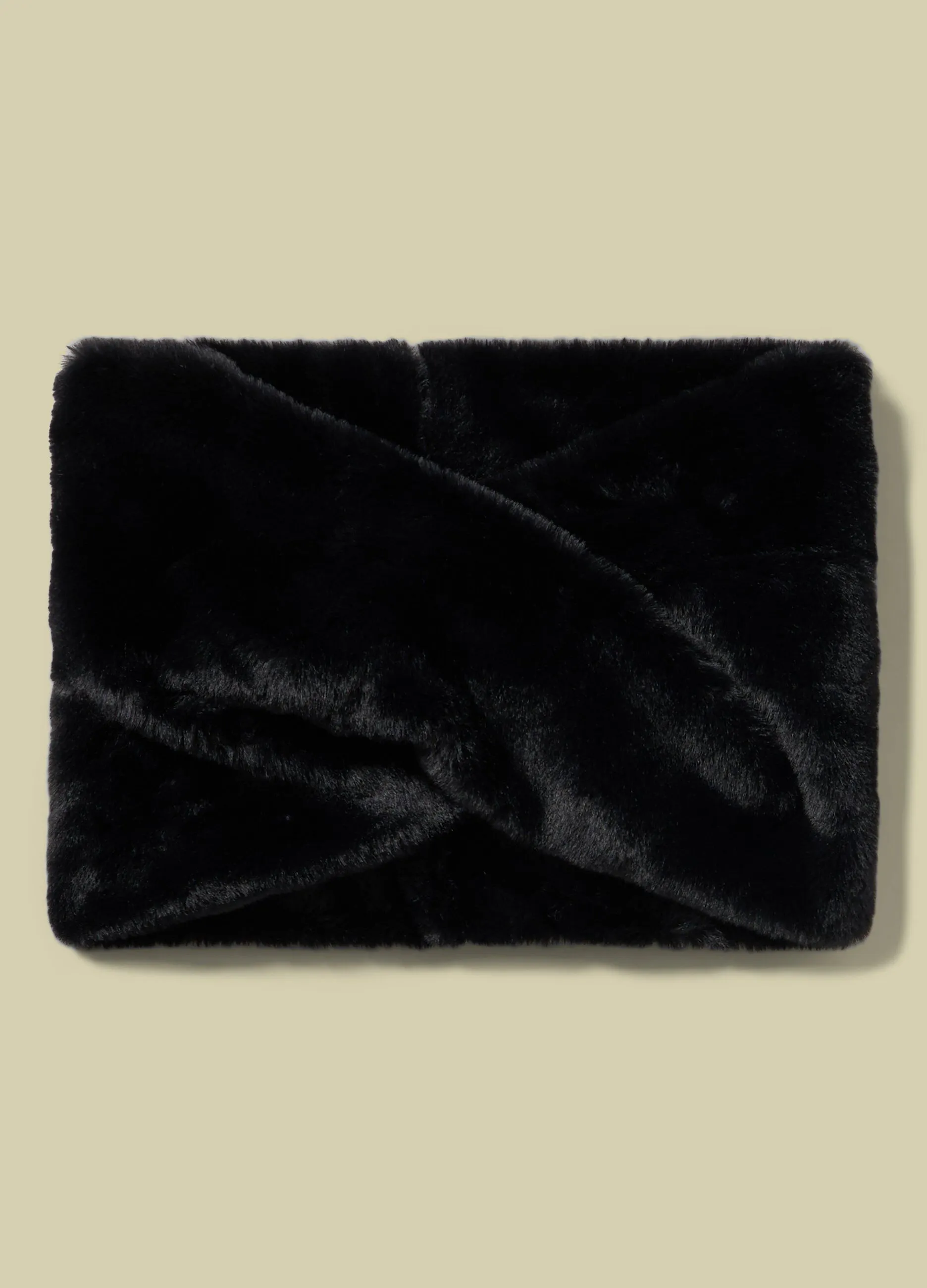 KATE MEE  Scaldacollo in eco fur