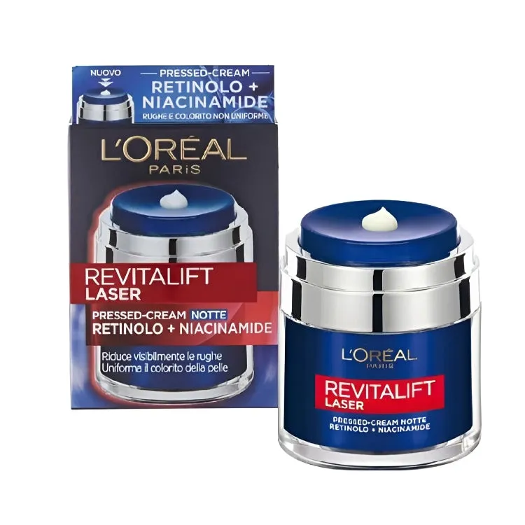 L'Oréal Paris - Revitalift Laser - Pressed-Cream - Retinolo + Niacinamide - Notte