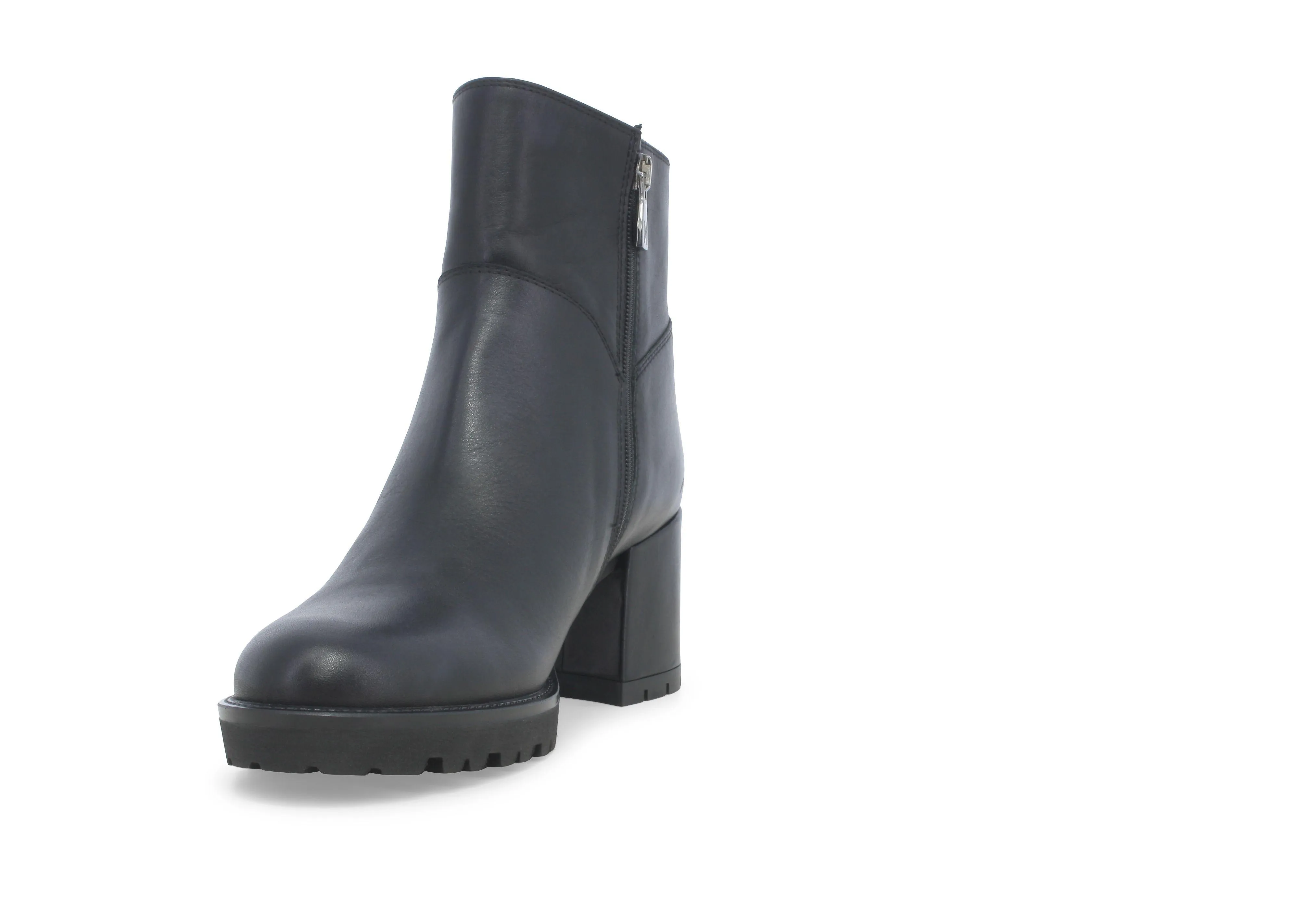Melluso Tronchetto donna in pelle nero l5332w