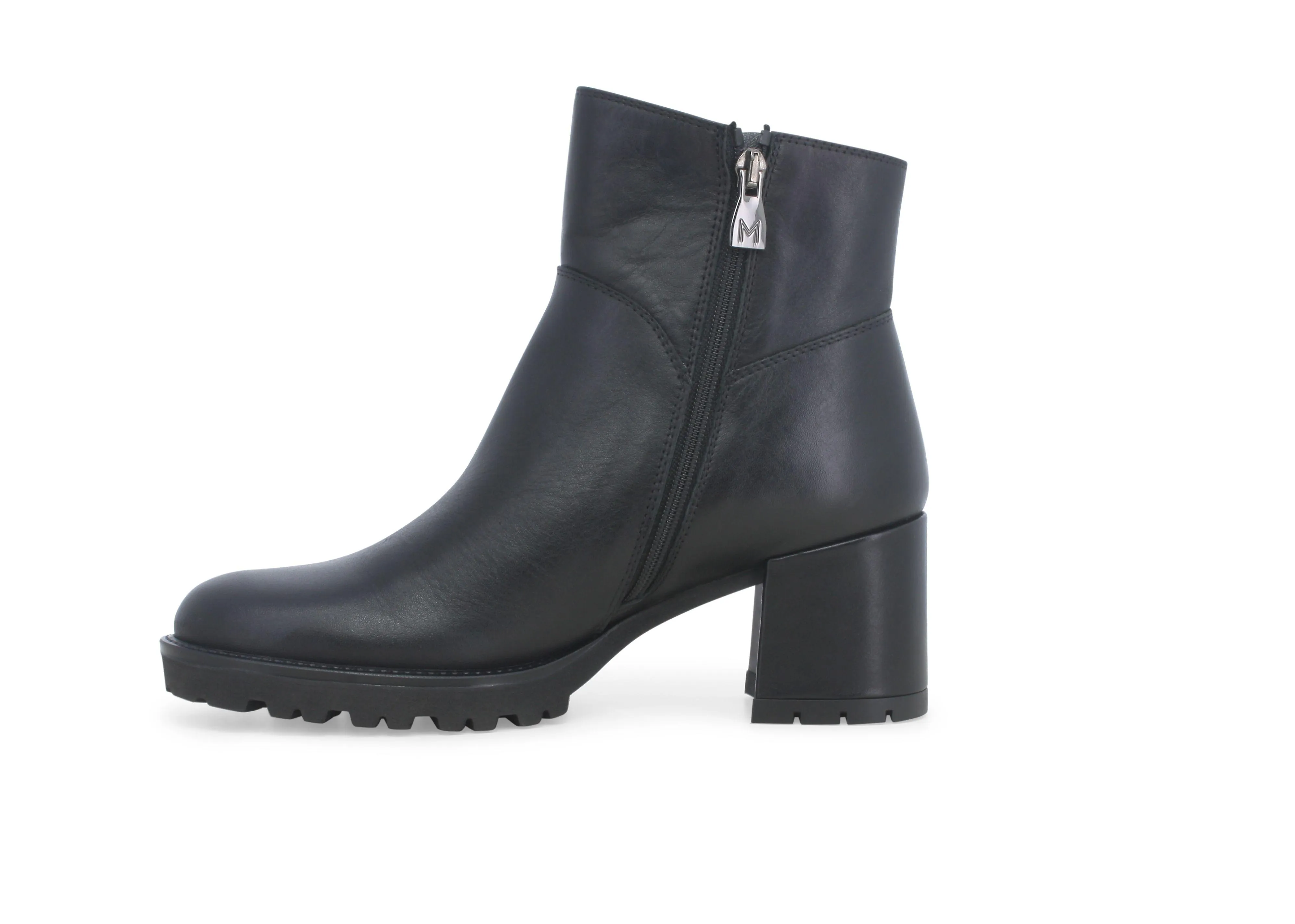 Melluso Tronchetto donna in pelle nero l5332w