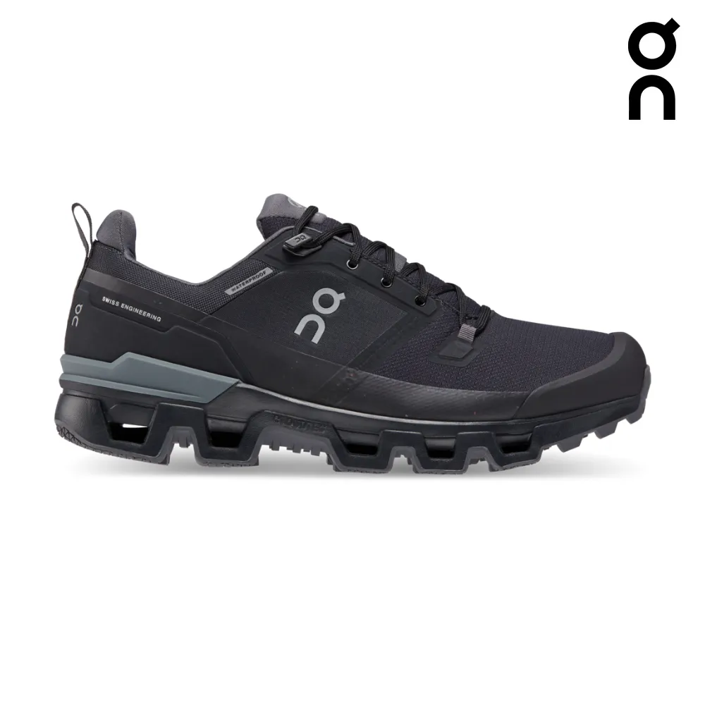 On Running Men Cloudwander Waterproof - Black / Eclipse