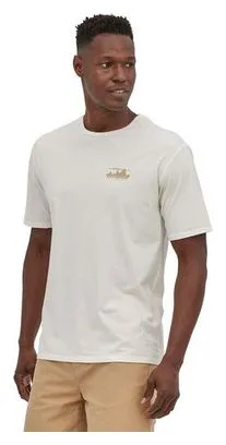 Patagonia 73 Skyline Organic T-Shirt T-shirt bianca da uomo