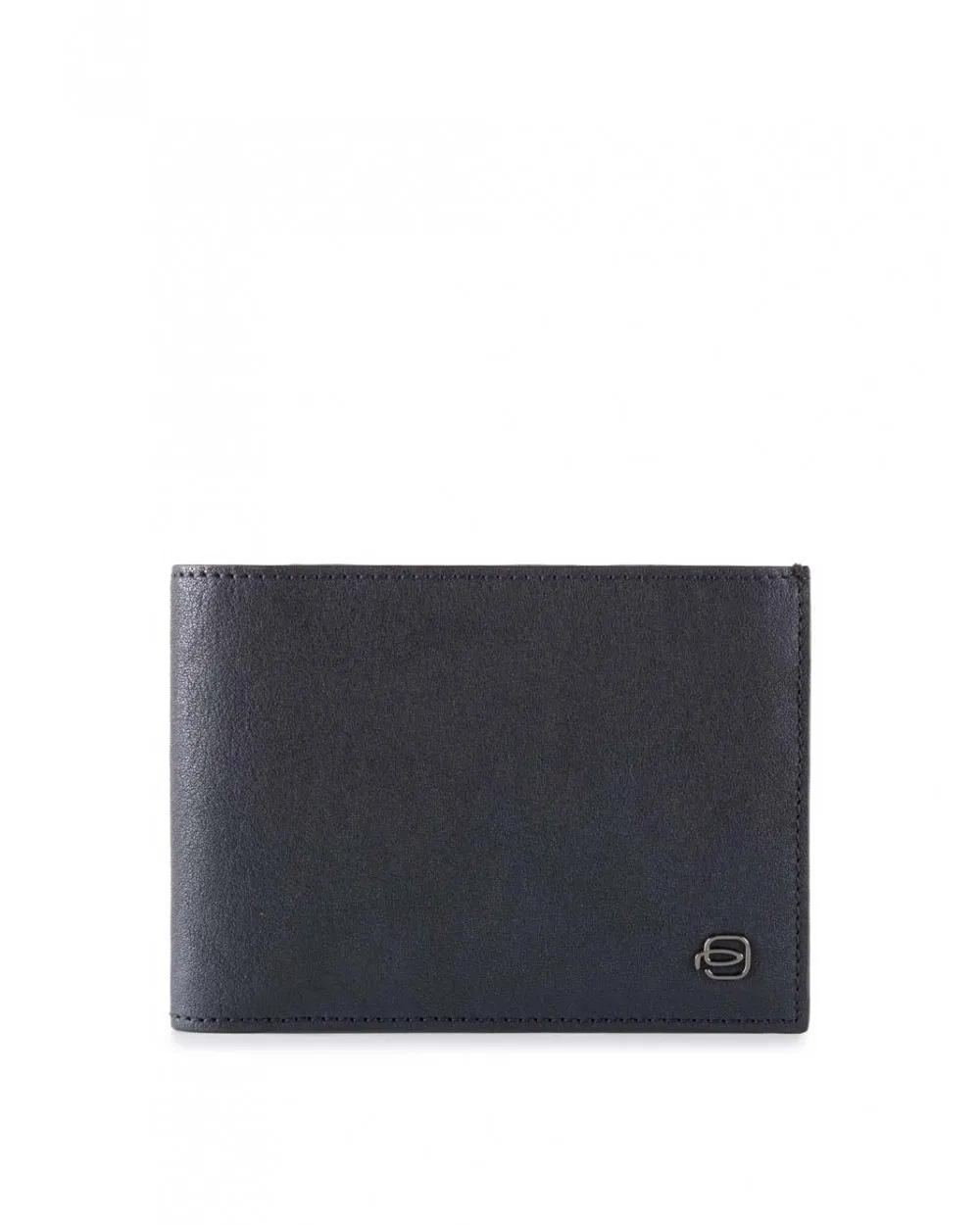Piquadro - Portafoglio uomo con portamonete in pelle Black Square | Studioarch.com