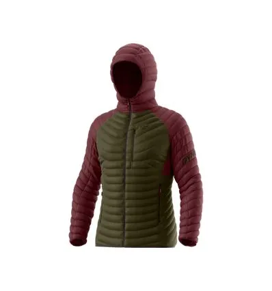 Piumino Dynafit Radical Down M Hood Jkt (Burgundy) uomo