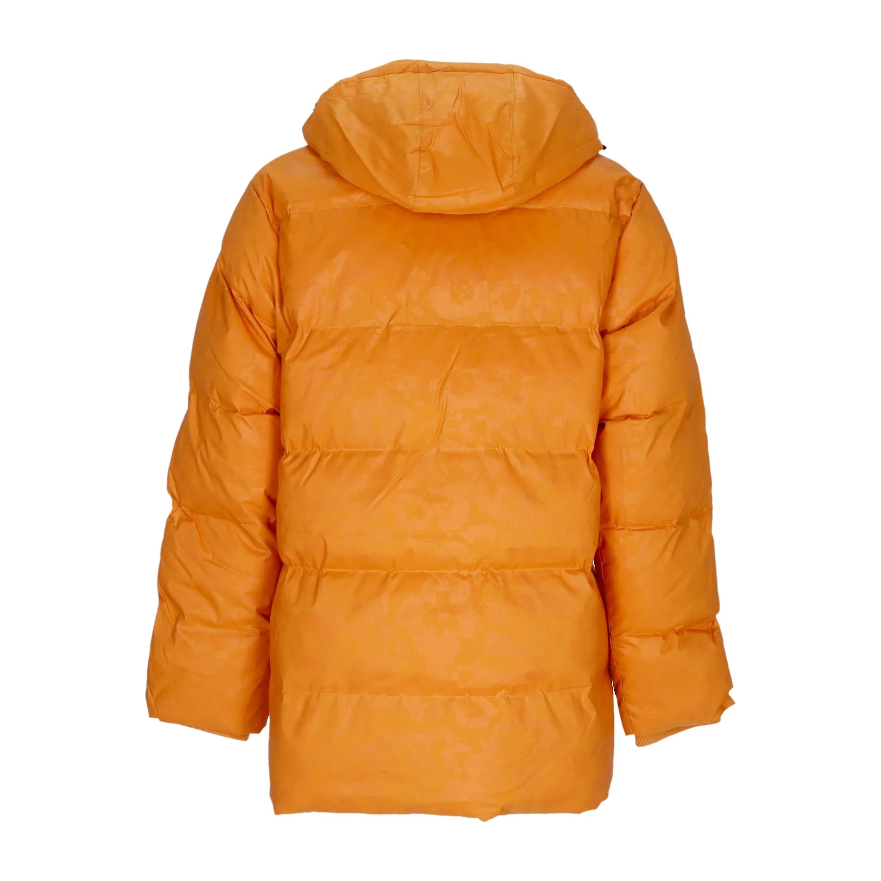 Piumino Lungo Uomo  Oversized Long Puffer Jacket X P.a.m. Orange Brick Aop