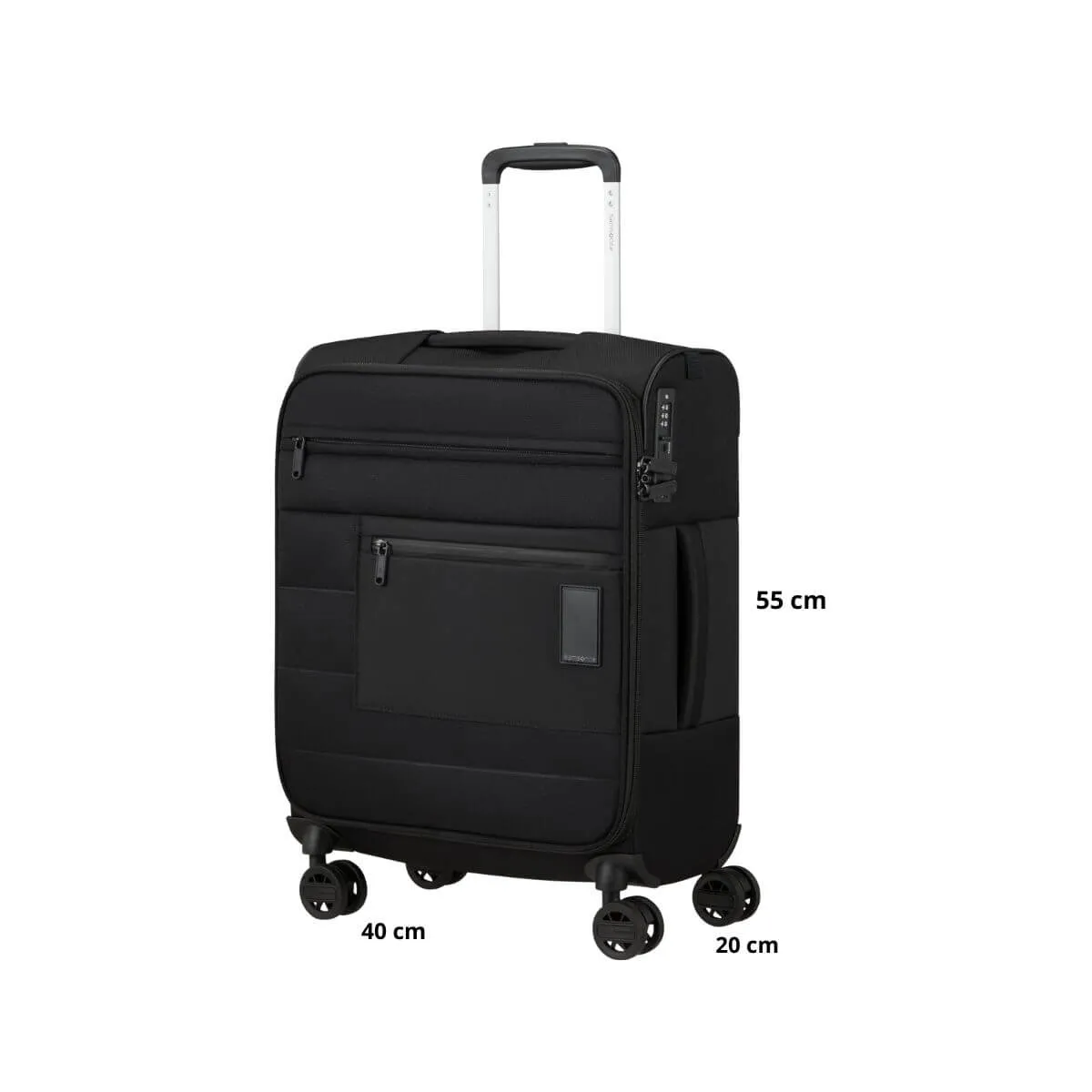 SAMSONITE BAGAGLIO A MANO KK6-002-09 VAYCAY NERO  
