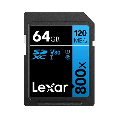 Scheda SD Lexar, 64 GB, Scheda SDHC