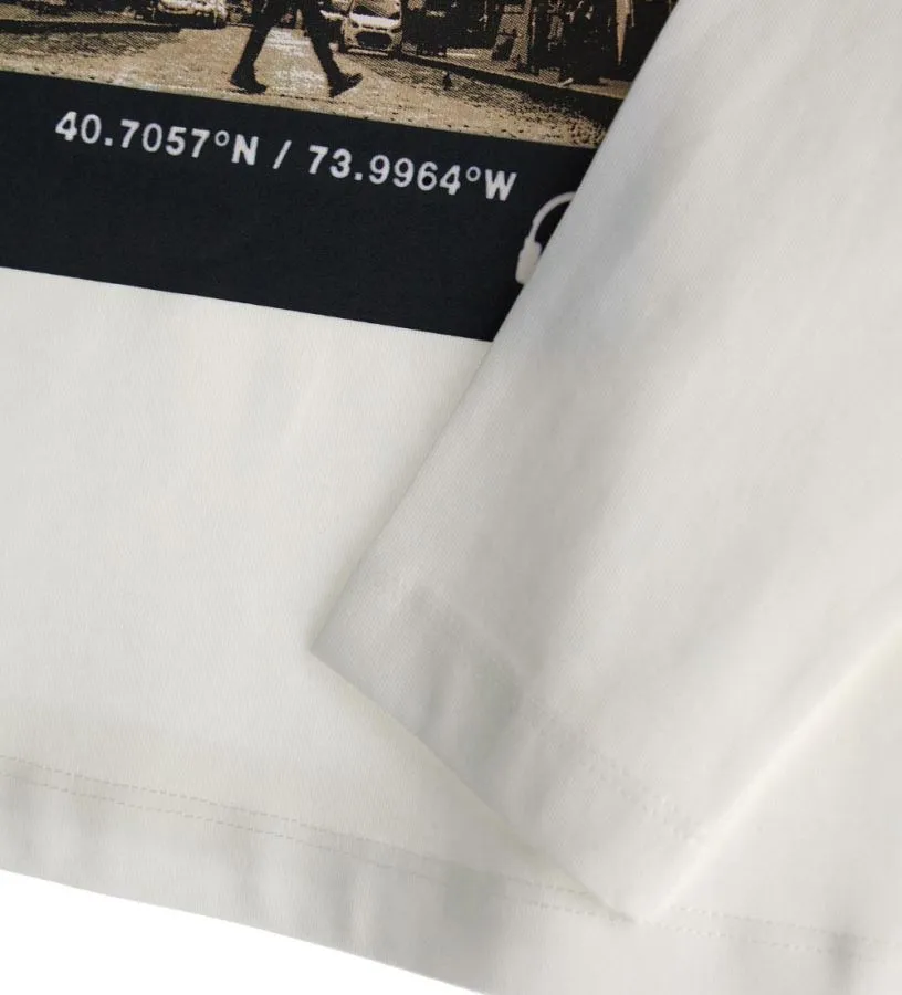 --T-shirt oversize con stampe-
