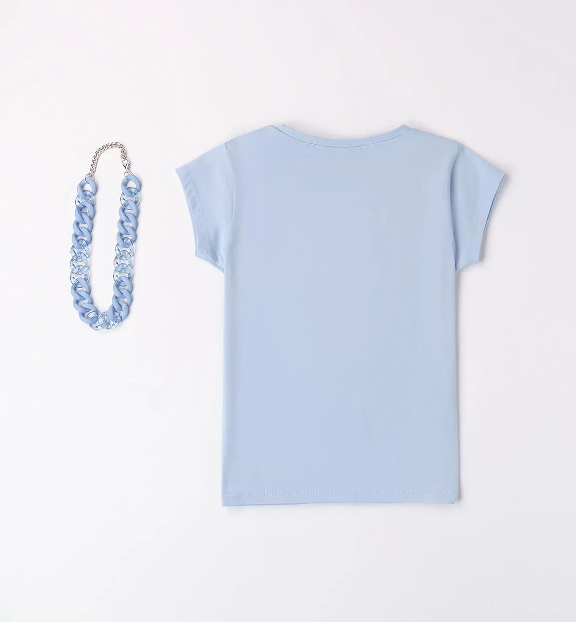 T shirt ragazza con collana