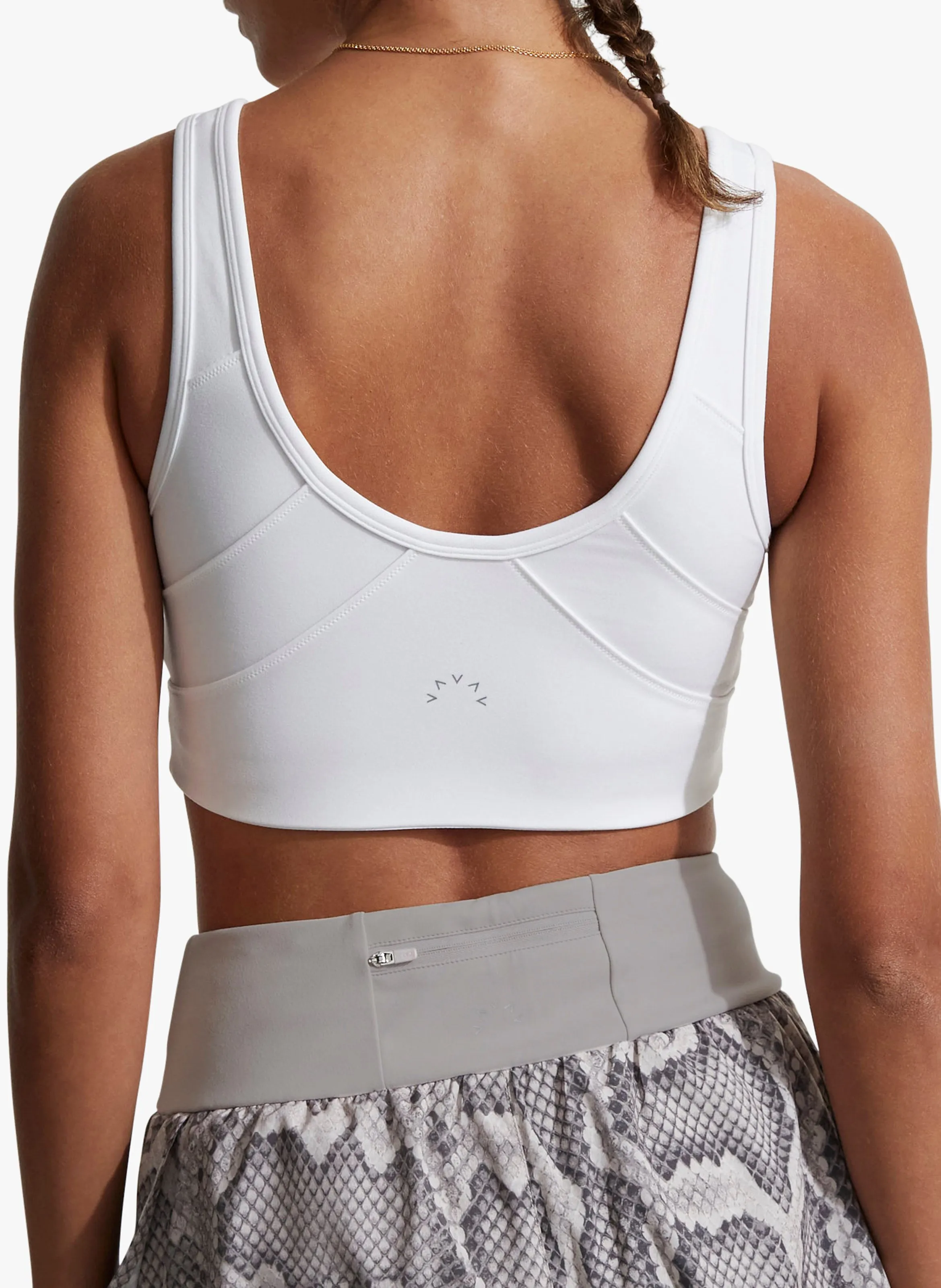  VARLEY   LET'S MOVE KELLAM - Reggiseno sportivo stampato | Bianco