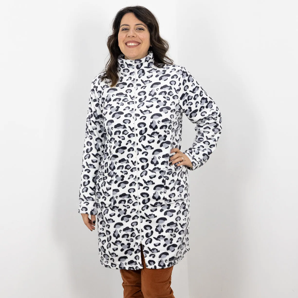 Vestaglia Donna Pile Lara Justin Daria