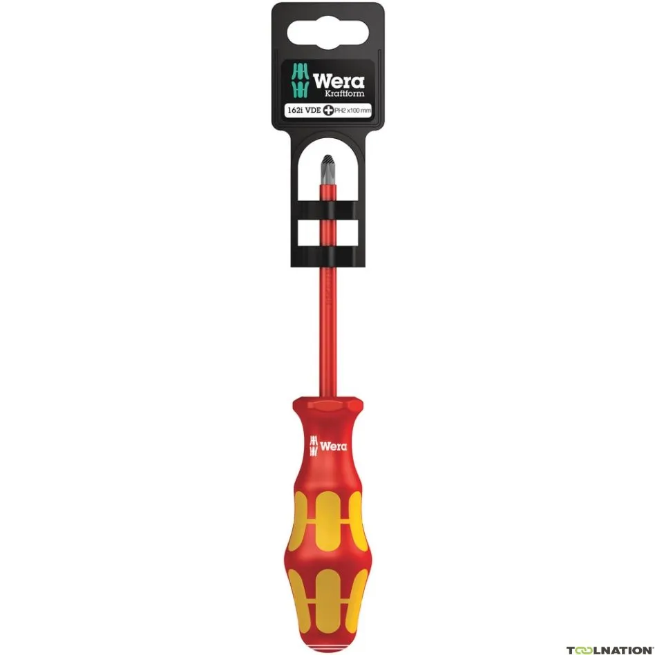 Wera 05100012001 162 i PH SB Cacciavite a croce isolato VDE, PH 2 x PH 2 x 100 x 100 mm
