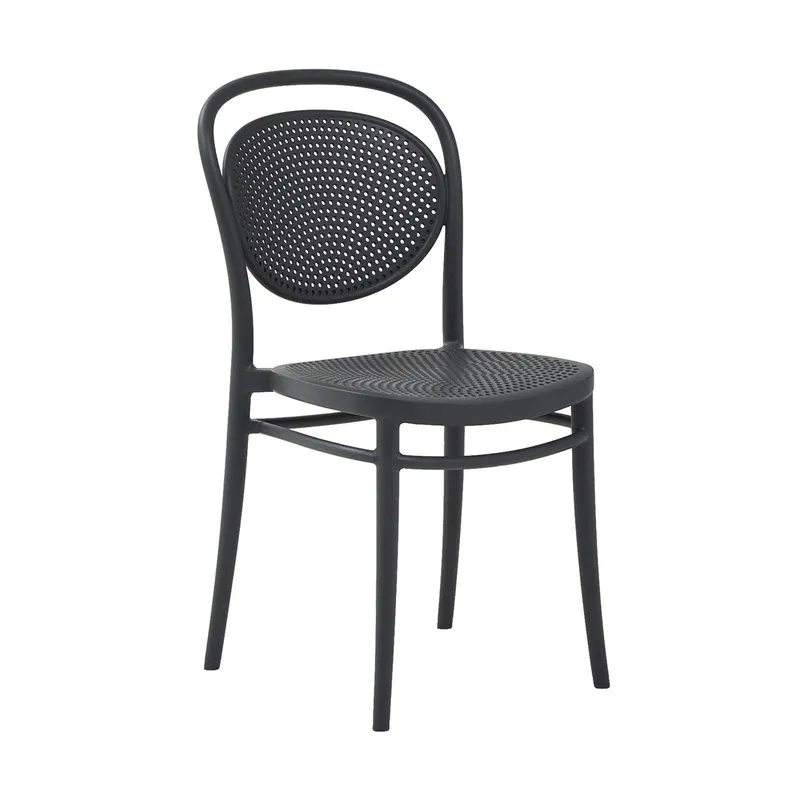 Zanini design Set 2 sedie LUBIANA antracite