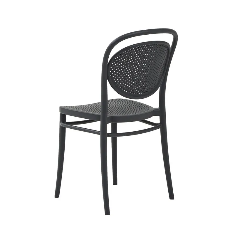 Zanini design Set 2 sedie LUBIANA antracite