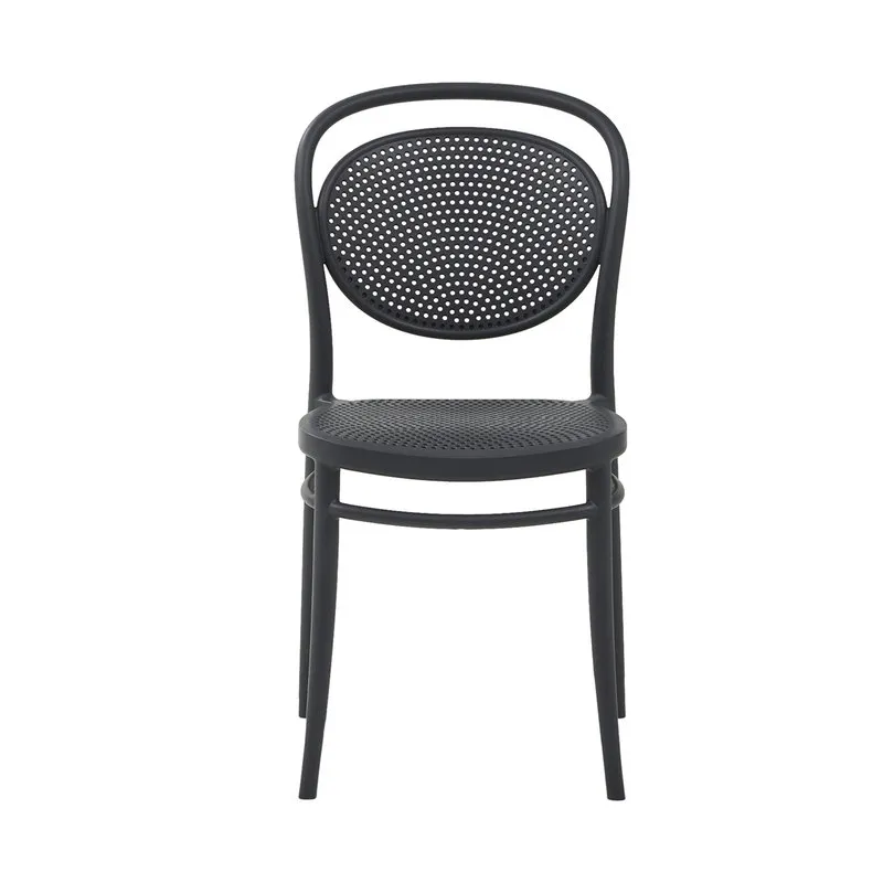 Zanini design Set 2 sedie LUBIANA antracite