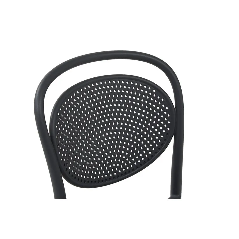 Zanini design Set 2 sedie LUBIANA antracite