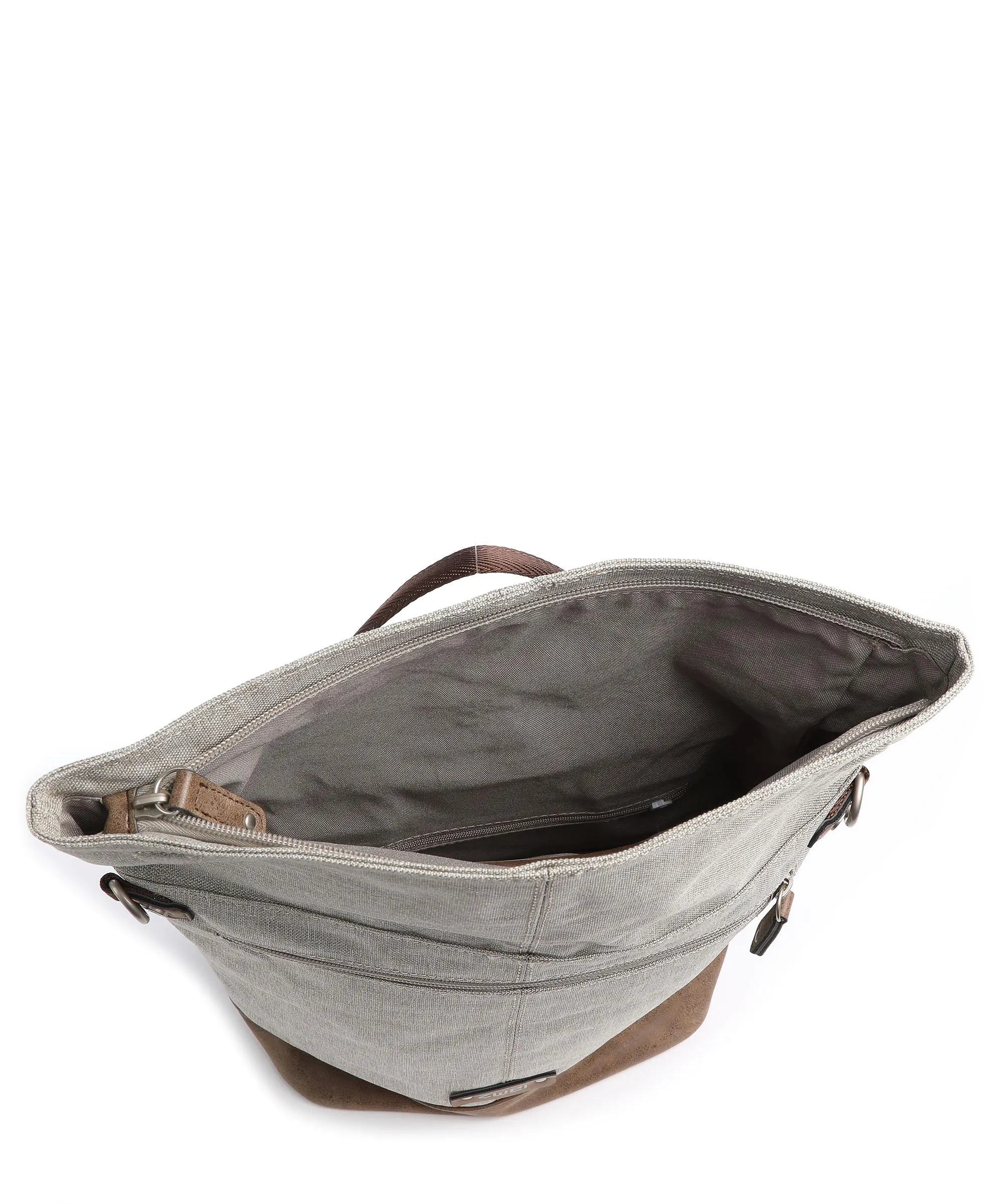  Zwei Olli Cycle OC17 Borsa per portapacchi poliestere, pelle sintetica beige  
